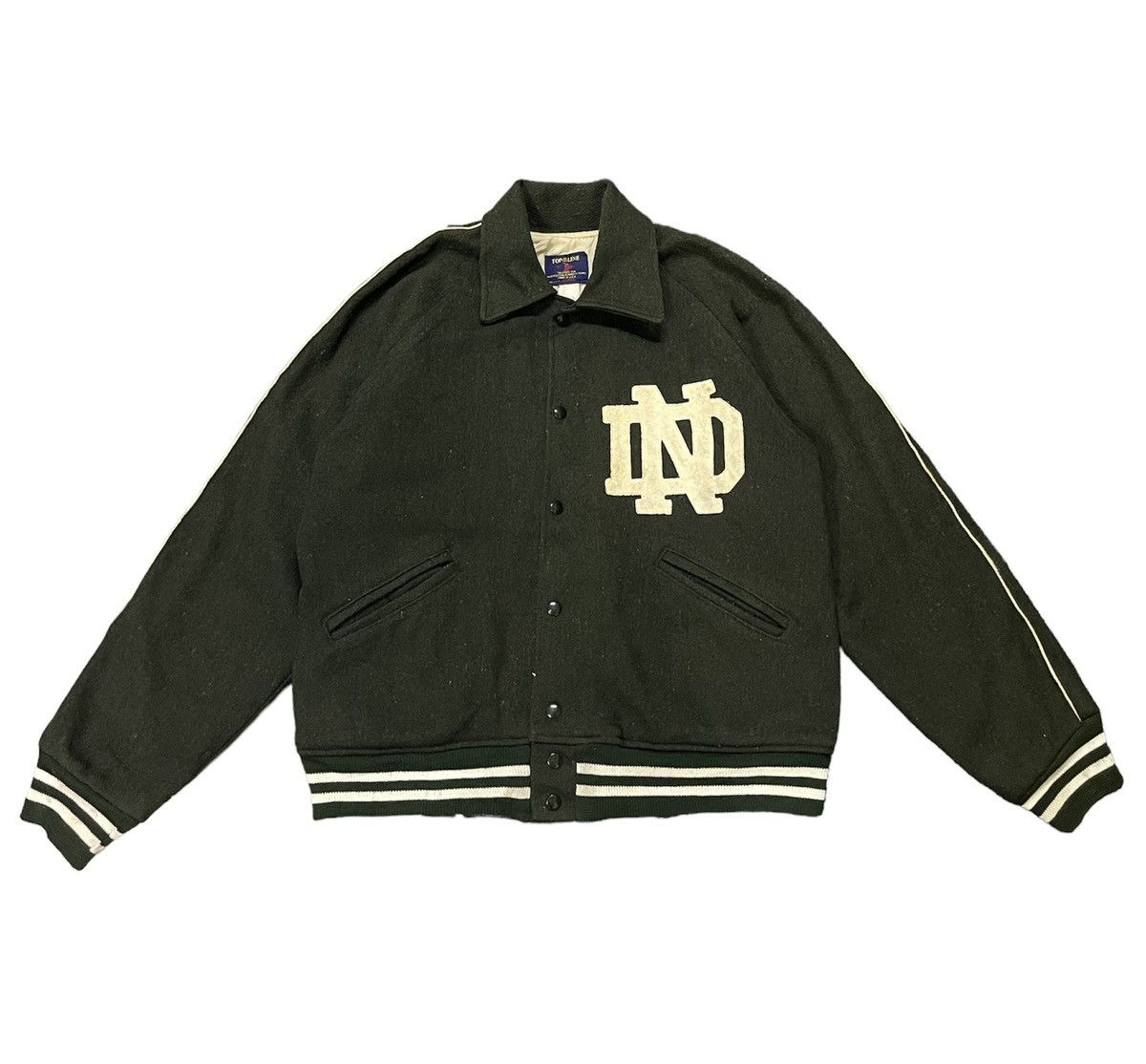 Vintage VINTAGE TOP OF THE LINE BY FELCO VARSITY JACKET Size US L / EU 52-54 / 3 - 1 Thumbnail