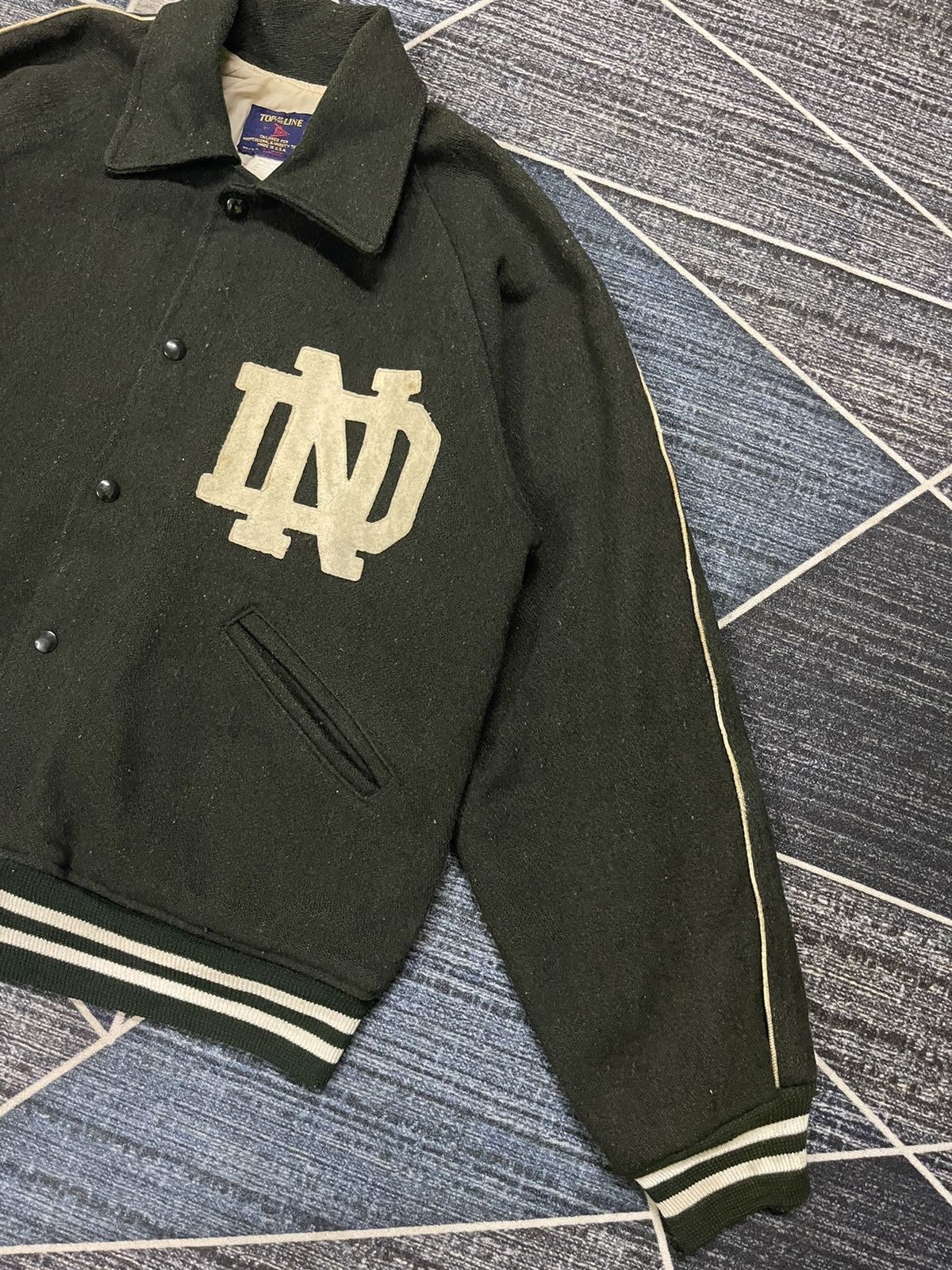 Vintage VINTAGE TOP OF THE LINE BY FELCO VARSITY JACKET Size US L / EU 52-54 / 3 - 4 Thumbnail