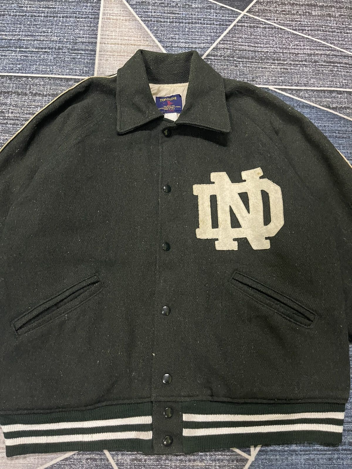 Vintage VINTAGE TOP OF THE LINE BY FELCO VARSITY JACKET Size US L / EU 52-54 / 3 - 6 Thumbnail