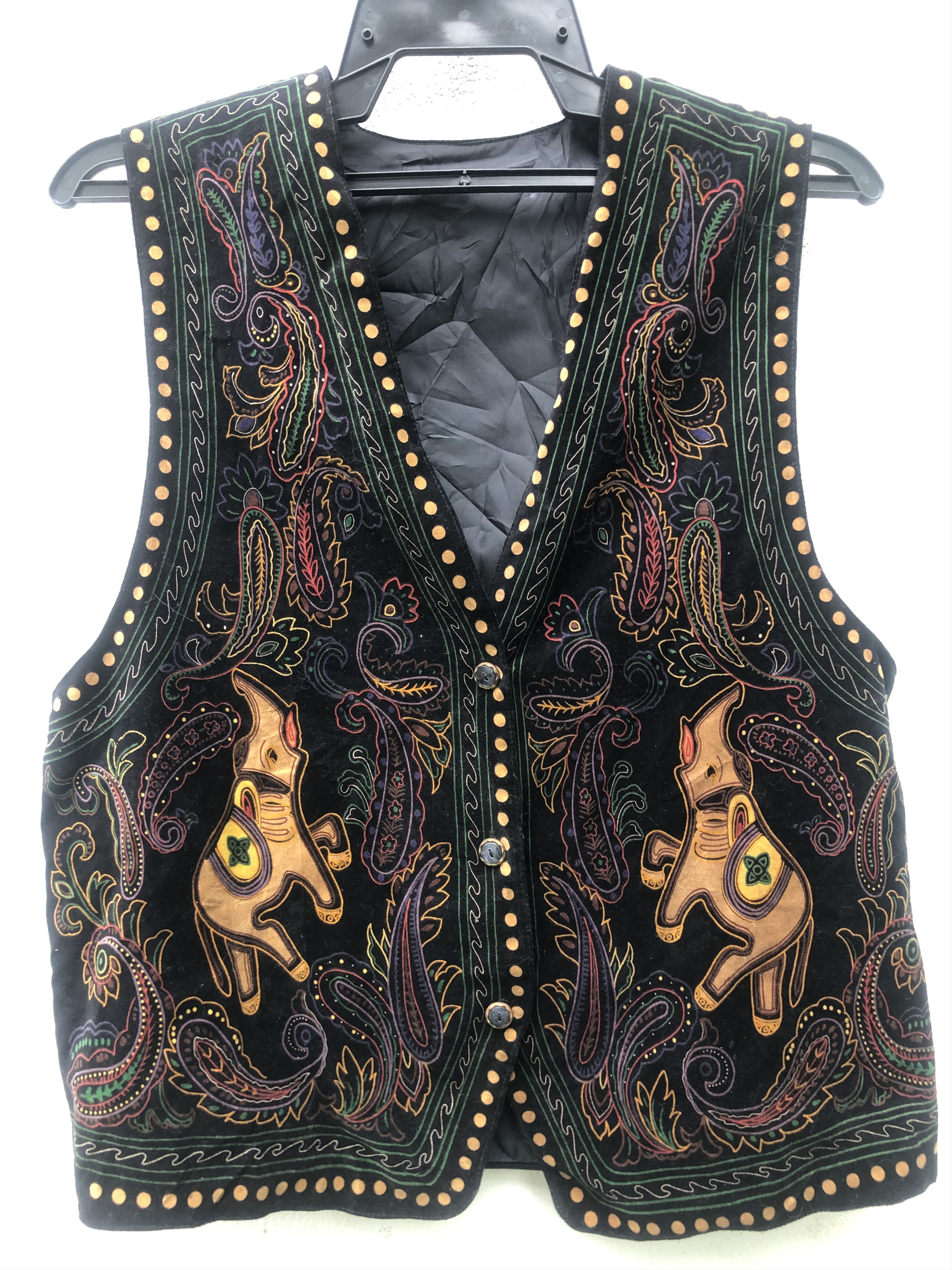 Japanese Brand × Vintage Vintage Elephant Vest Japanese Designer Fashion Style Size US M / EU 48-50 / 2 - 3 Thumbnail