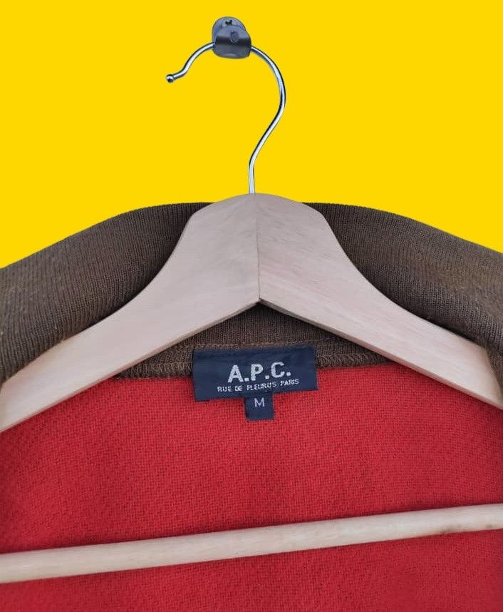 A.P.C. Vintage A.P.C. PARIS Jacket Sweater Zip Up Size M / US 6-8 / IT 42-44 - 13 Thumbnail