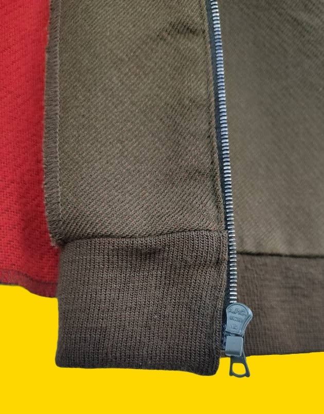 A.P.C. Vintage A.P.C. PARIS Jacket Sweater Zip Up Size M / US 6-8 / IT 42-44 - 10 Thumbnail
