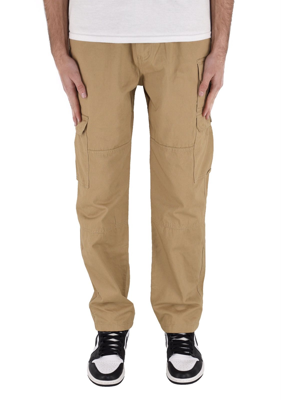 Japanese Brand Utility Cargo Pants Tan Size US 38 / EU 54 - 1 Thumbnail
