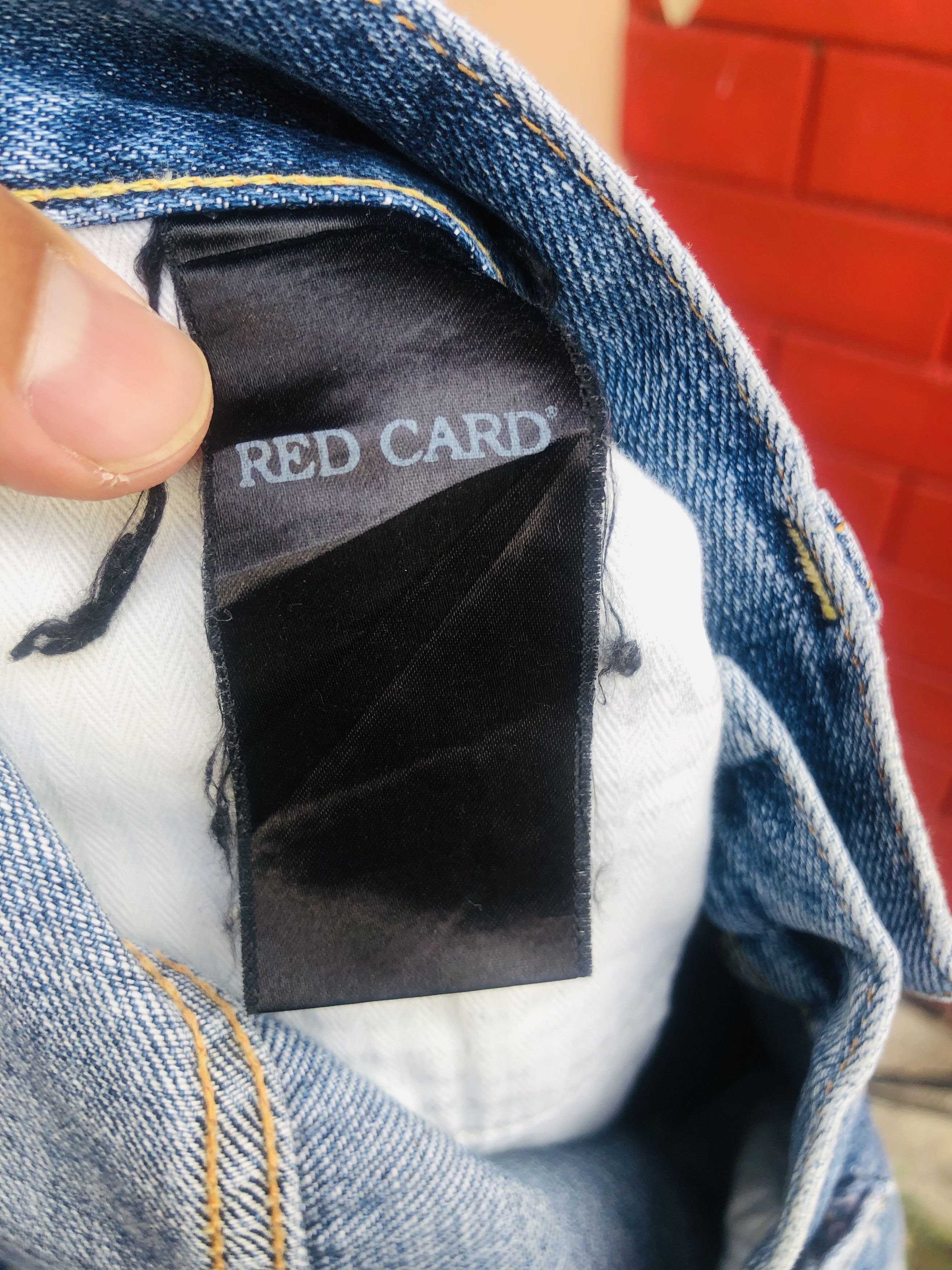 Japanese Brand Vintage Red Card Japanese Designer Fashion Style Size US 33 - 11 Thumbnail