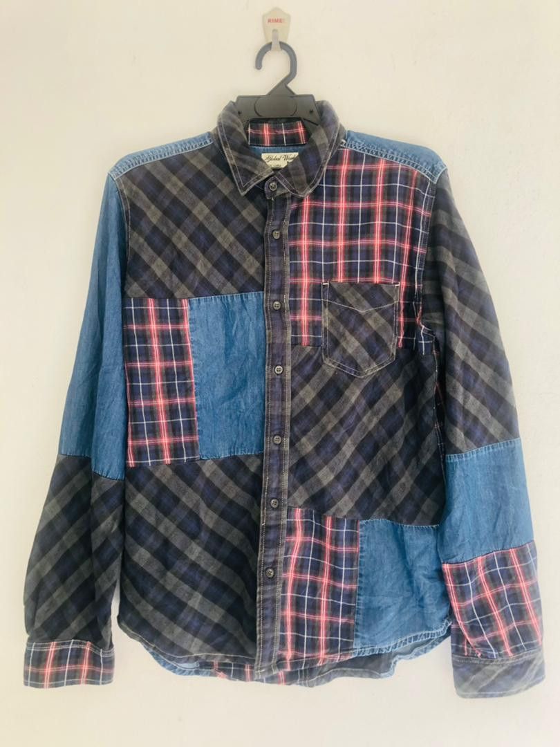 Japanese Brand × Vintage Vintage Global Work Japanese Designer Fashion Style Size US M / EU 48-50 / 2 - 1 Thumbnail
