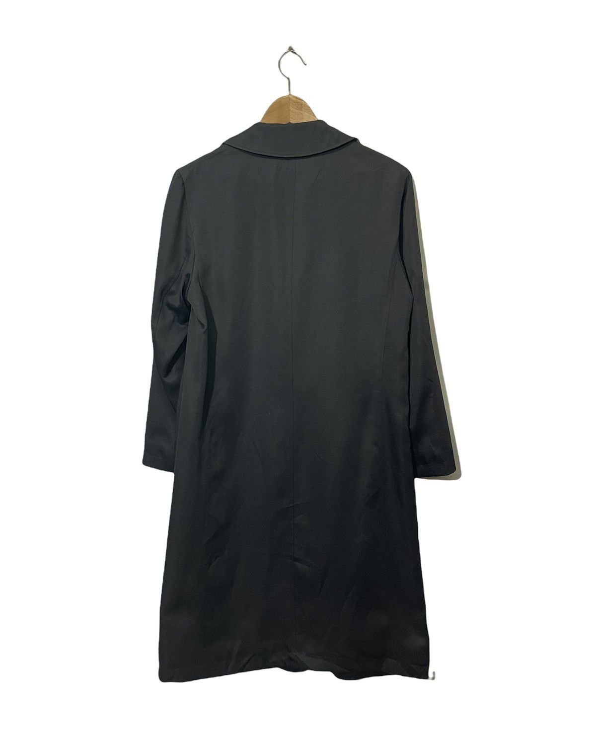 Burberry VINTAGE BURBERRY BLACK LONG JACKET Size US M / EU 48-50 / 2 - 3 Thumbnail
