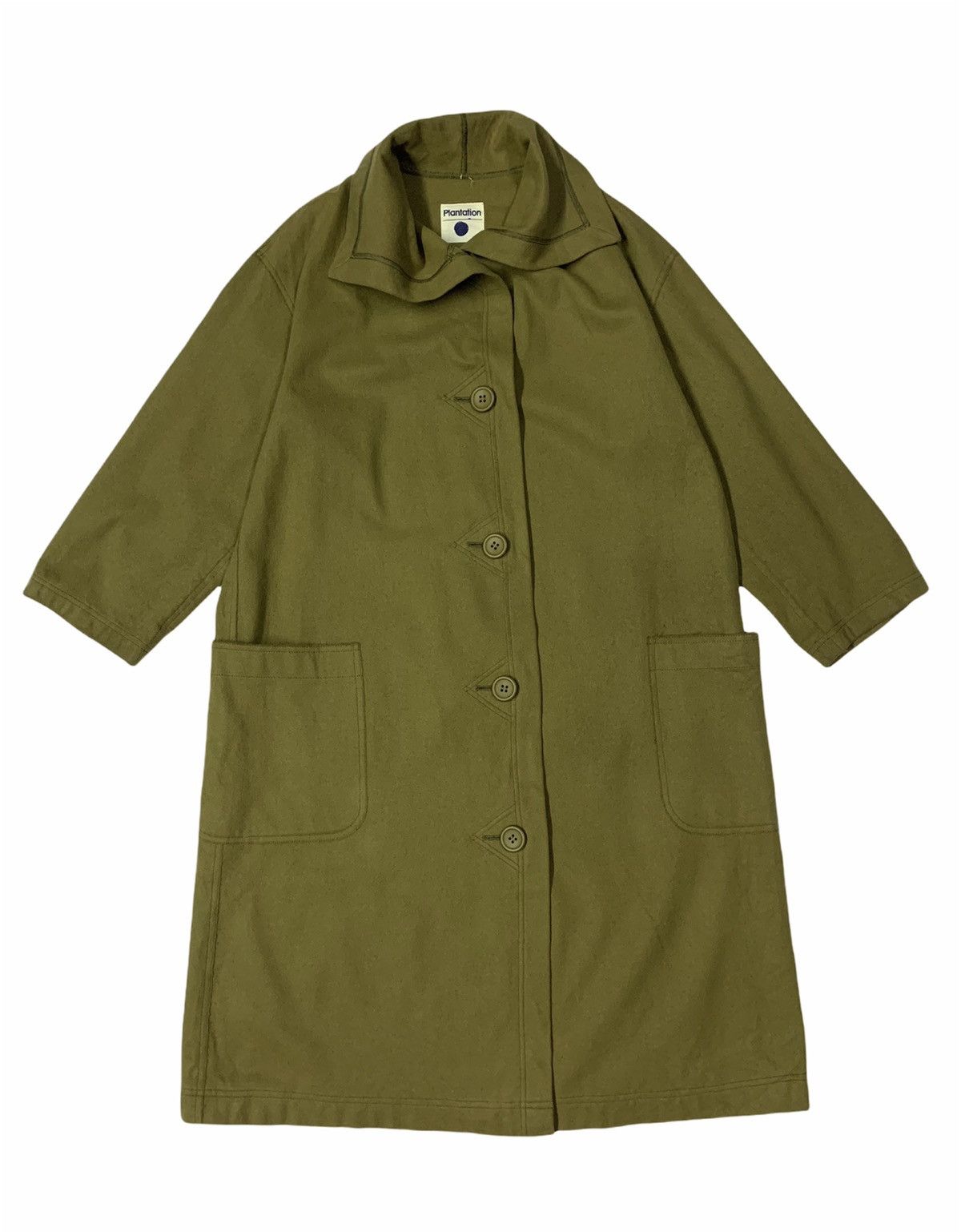 Issey Miyake 🔥VTG PLANTATION ISSEY MIYAKE WOOL OVERCOATS Size US M / EU 48-50 / 2 - 1 Thumbnail