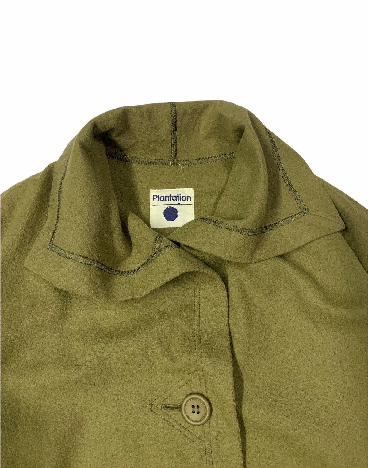 Issey Miyake 🔥VTG PLANTATION ISSEY MIYAKE WOOL OVERCOATS Size US M / EU 48-50 / 2 - 5 Thumbnail