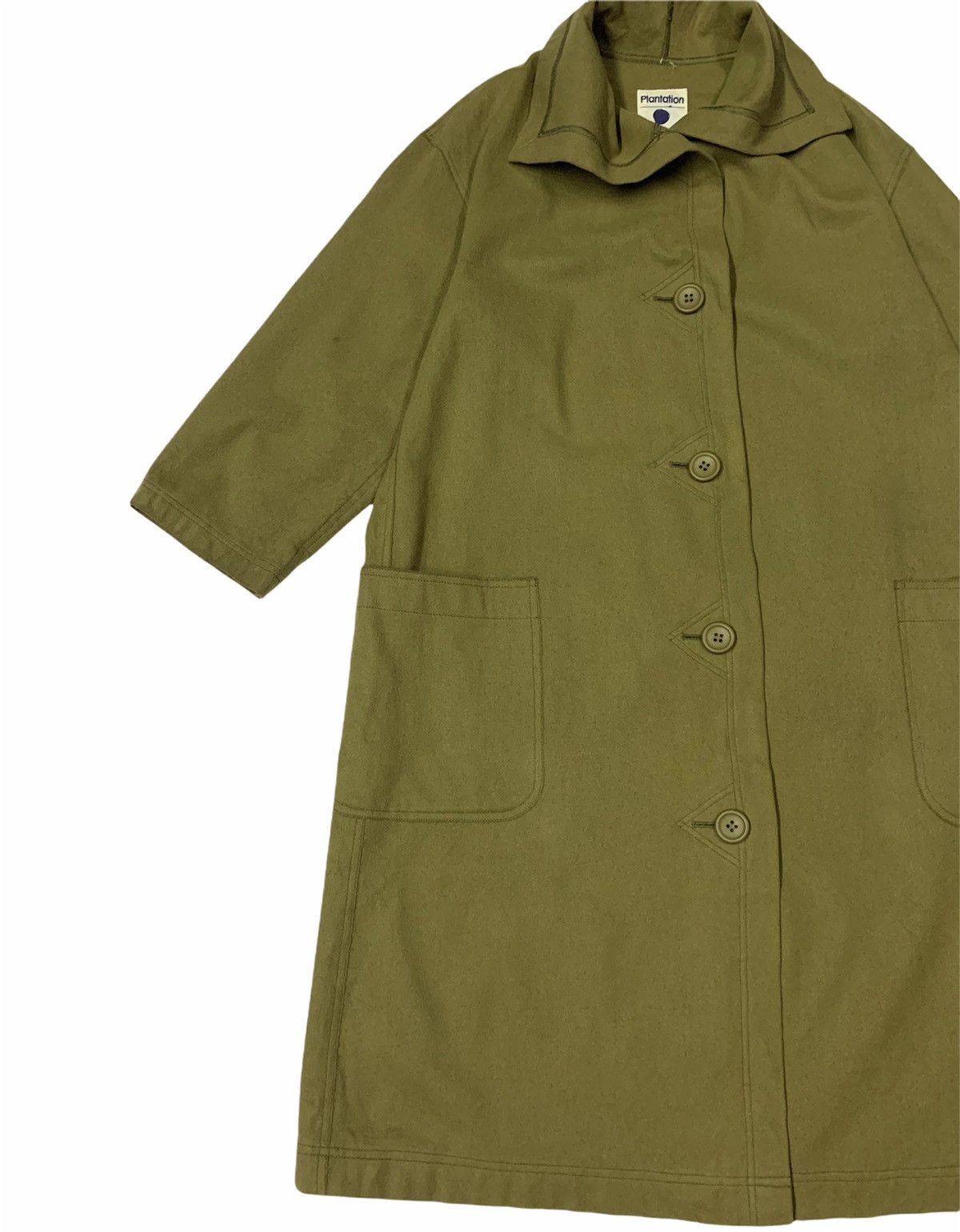 Issey Miyake 🔥VTG PLANTATION ISSEY MIYAKE WOOL OVERCOATS Size US M / EU 48-50 / 2 - 2 Thumbnail