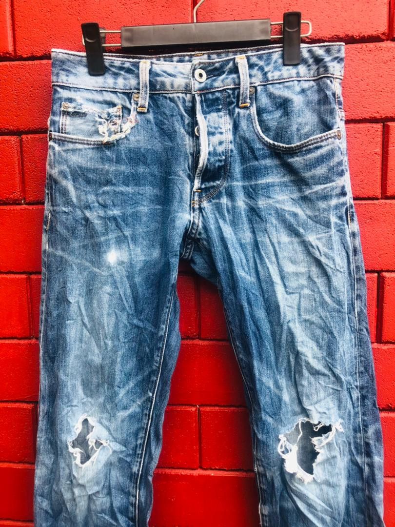 G-Star × Japanese Brand × Vintage Vintage G-star Japanese Designer Fashion Style Size US 28 / EU 44 - 3 Thumbnail