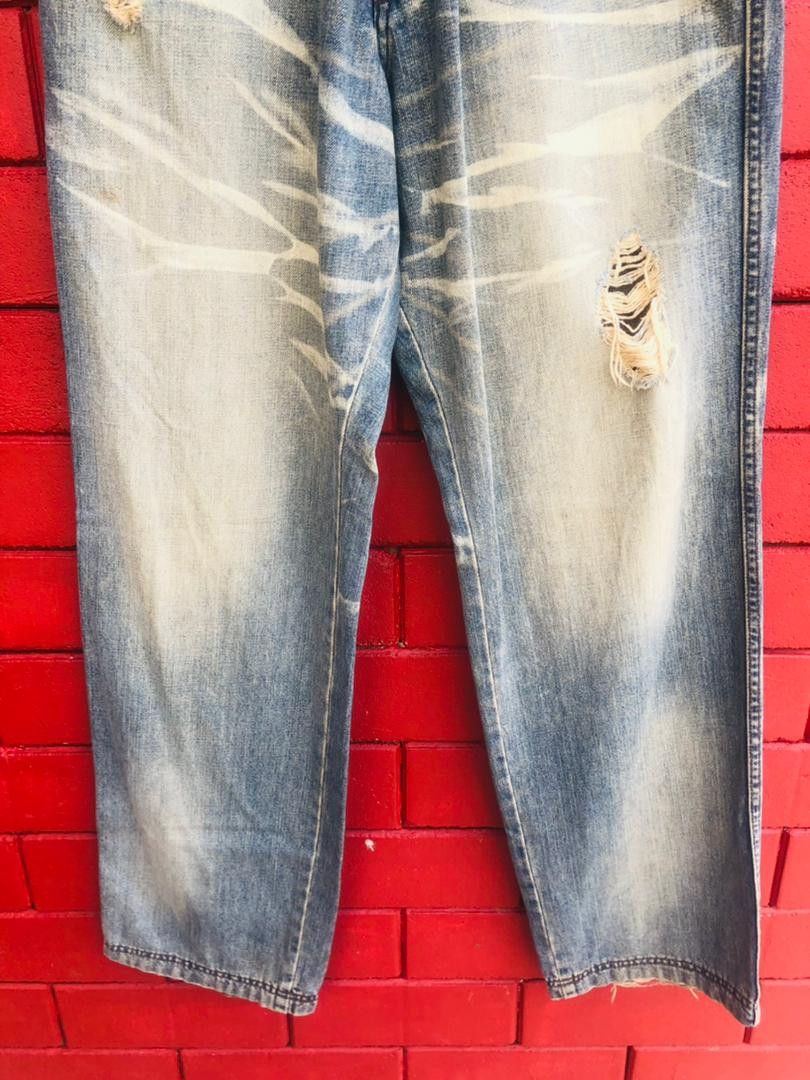 Japanese Brand × Vintage Vintage Double Hard Hip Hop Designer Fashion Style Size US 32 / EU 48 - 4 Thumbnail
