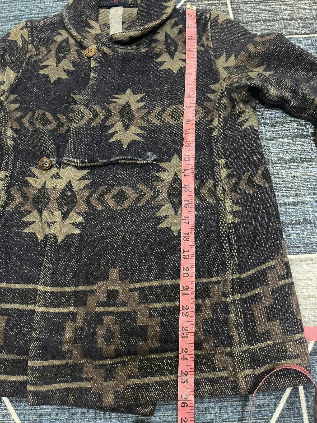 45rpm 45rpm JAPAN WOOL NATIVE PATTERN JACKET Size US S / EU 44-46 / 1 - 14 Thumbnail