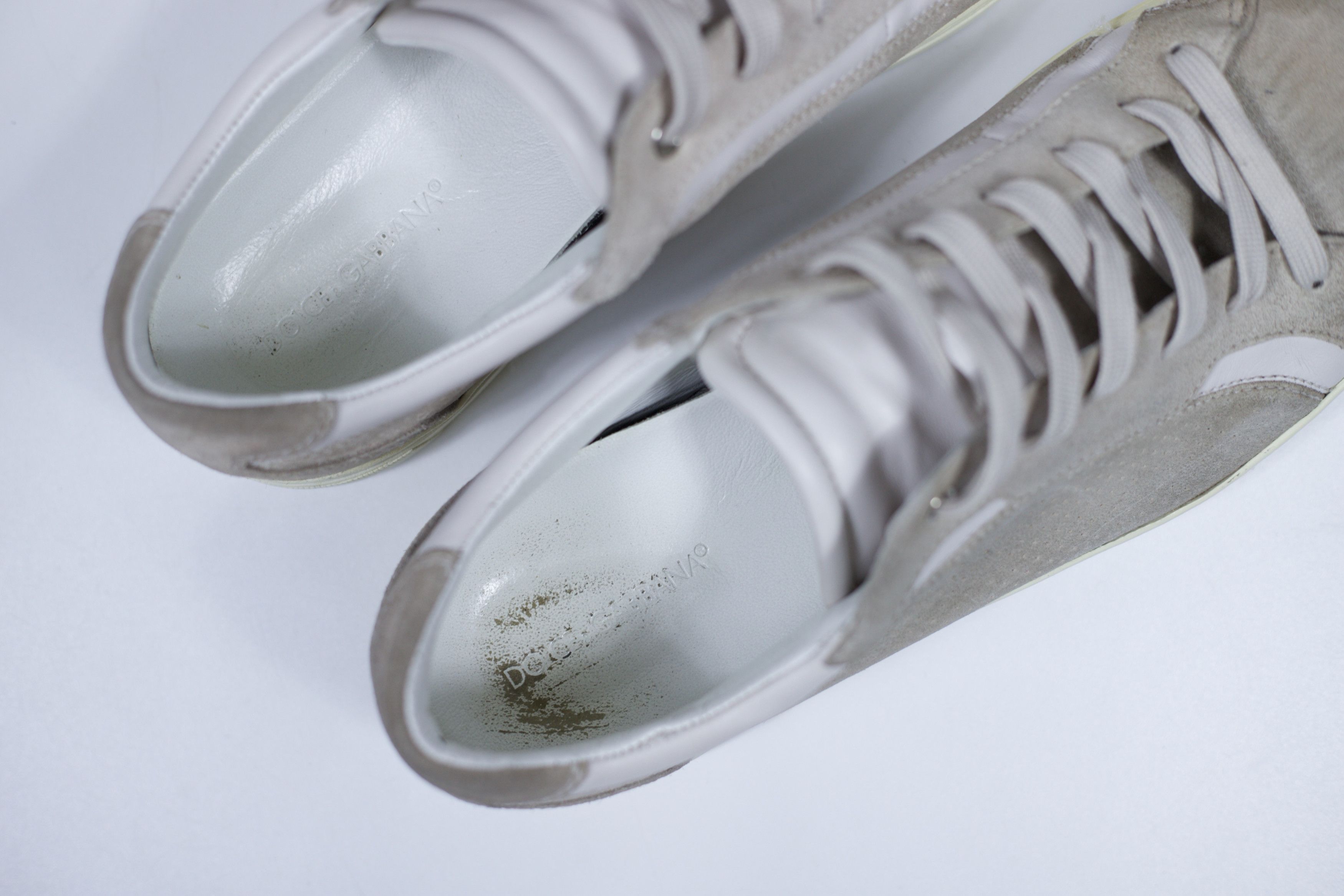 Dolce & Gabbana 10IT! Dolce&Gabbana Suede Low Trainers Size US 11.5 / EU 44-45 - 9 Thumbnail