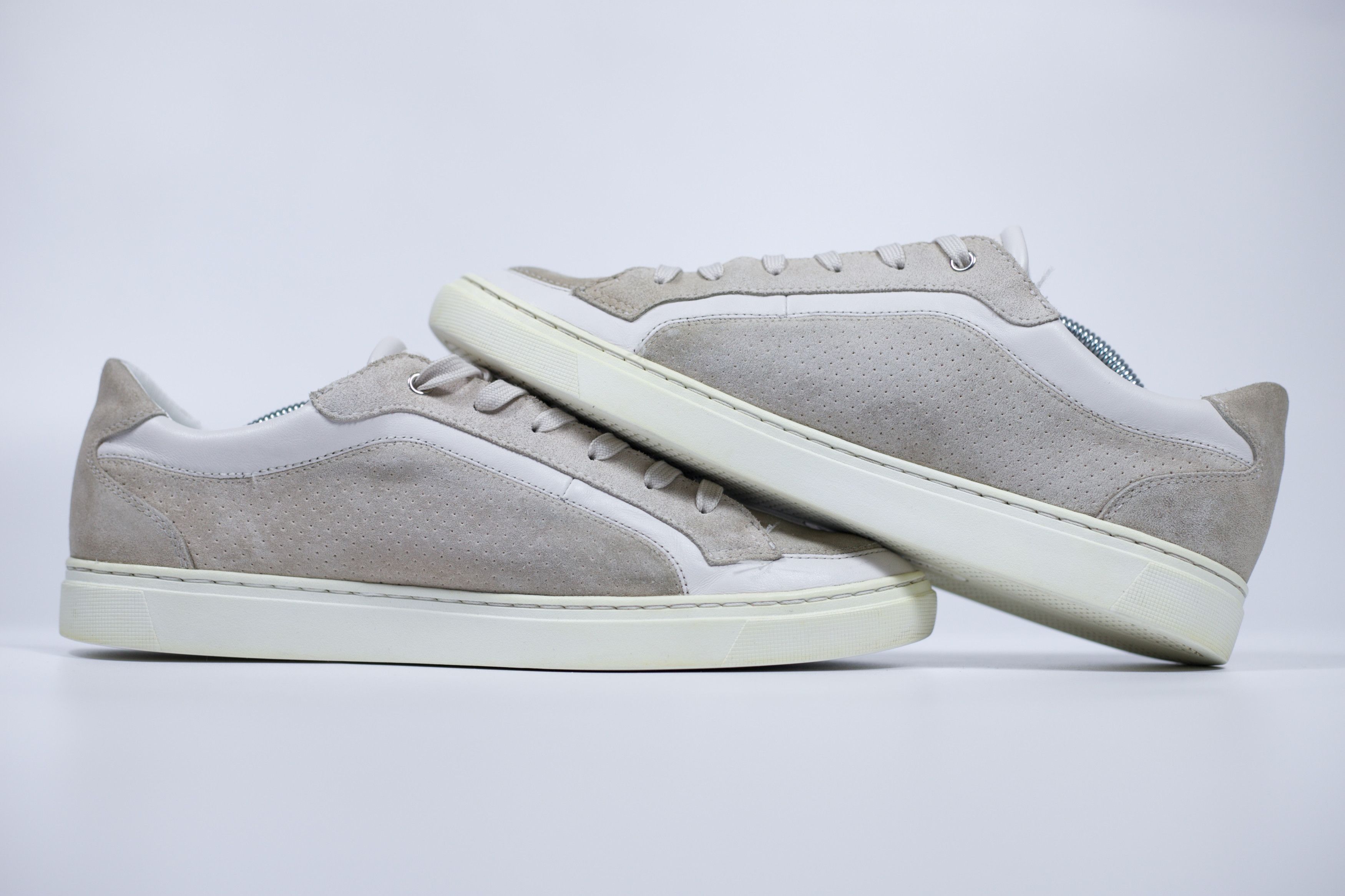 Dolce & Gabbana 10IT! Dolce&Gabbana Suede Low Trainers Size US 11.5 / EU 44-45 - 7 Thumbnail