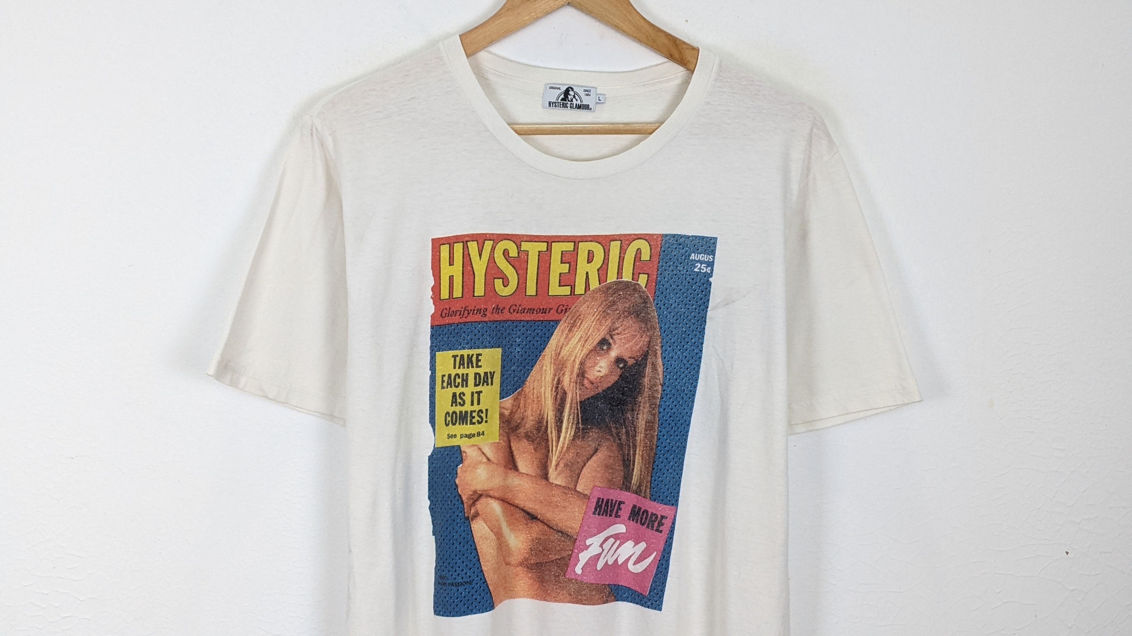 Hysteric Glamour Hysteric Glamour Have More Fun shirt Size US M / EU 48-50 / 2 - 2 Thumbnail