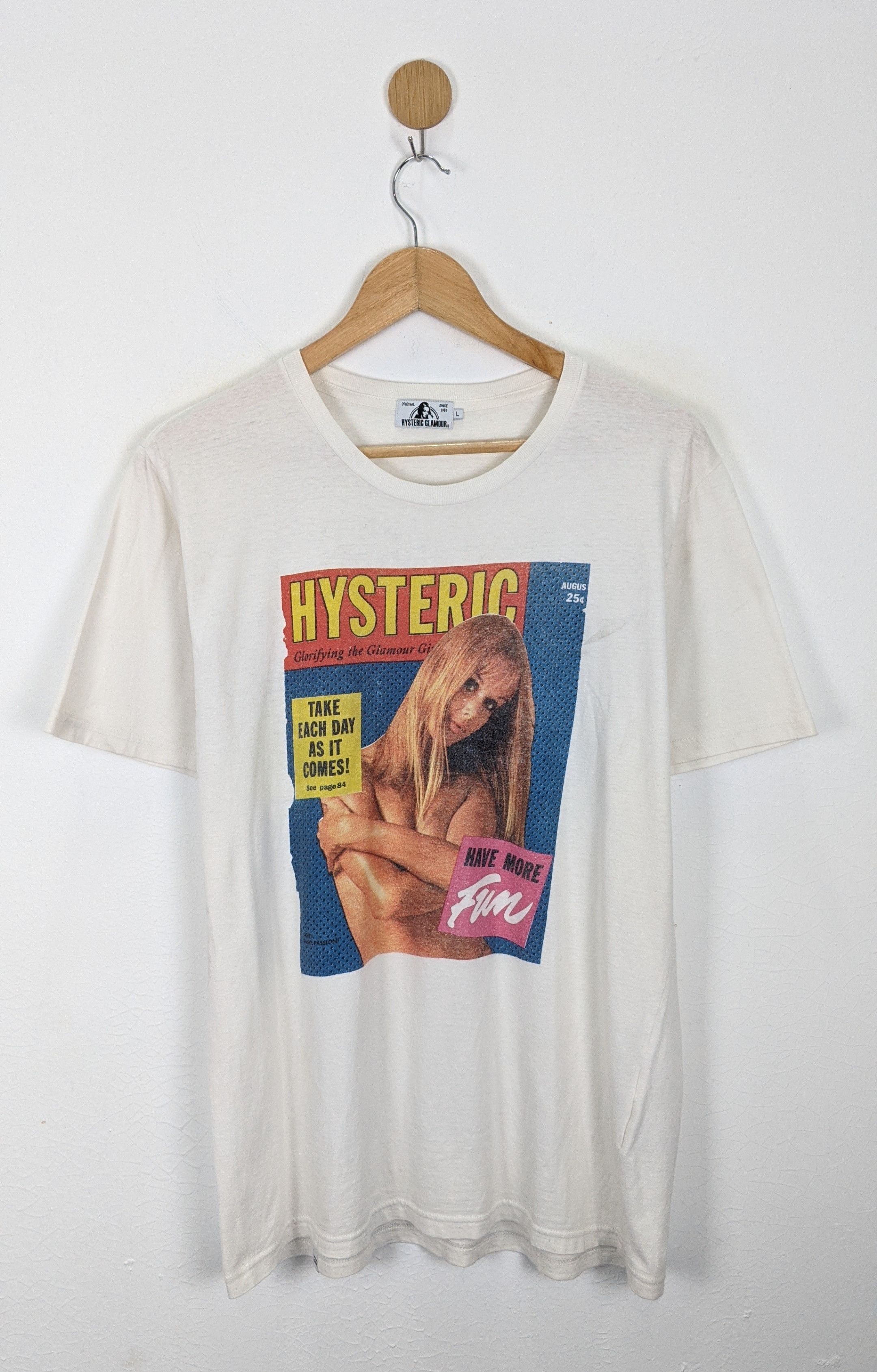 Hysteric Glamour Hysteric Glamour Have More Fun shirt Size US M / EU 48-50 / 2 - 1 Thumbnail