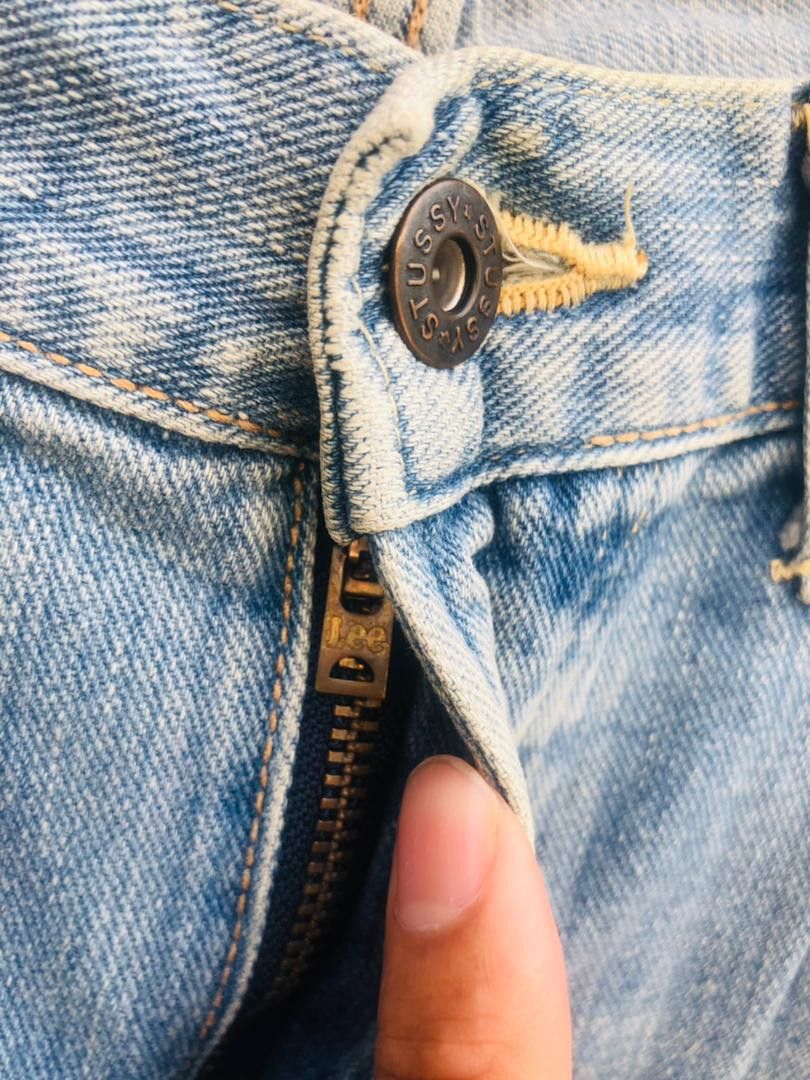 Japanese Brand Vintage Stussy Vs Lee Japanese Designer Fashion Style Size US 30 / EU 46 - 11 Thumbnail