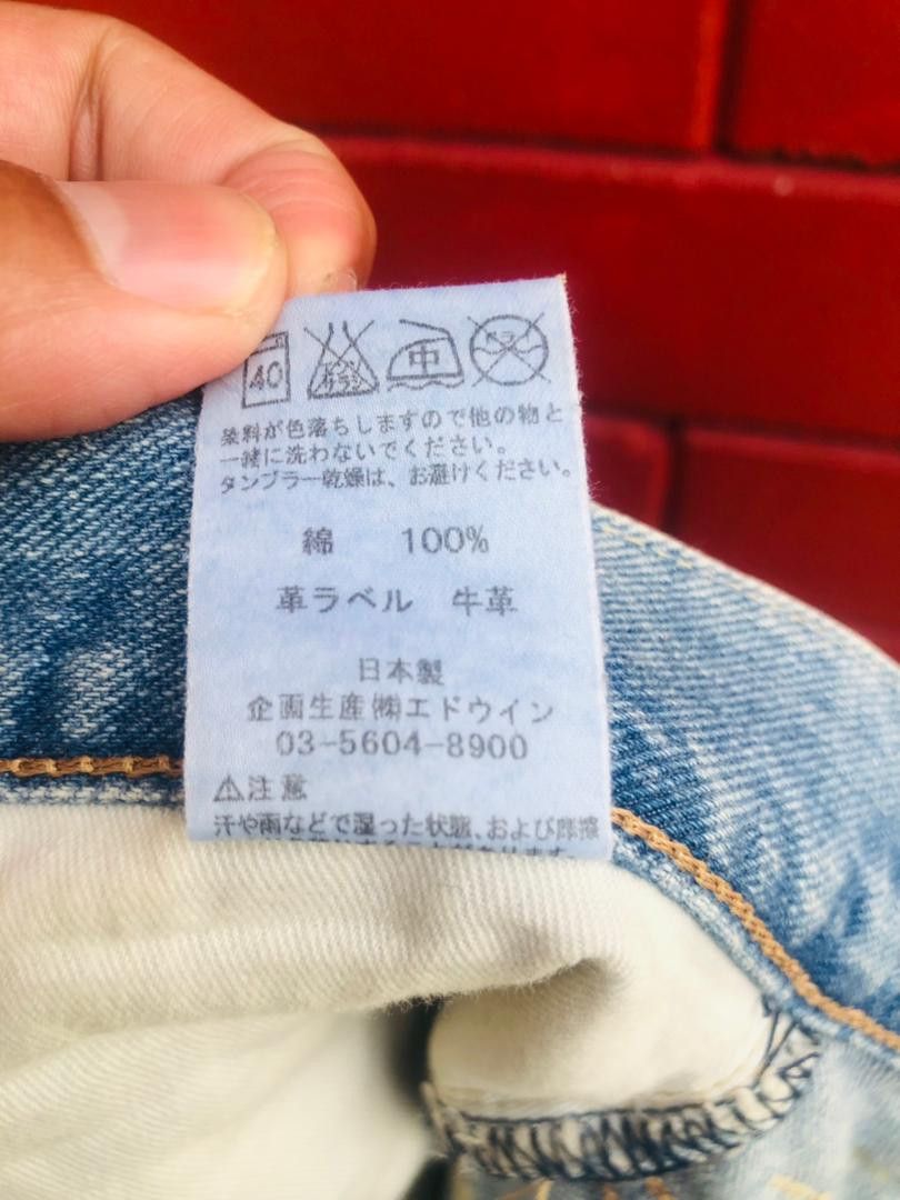 Japanese Brand Vintage Stussy Vs Lee Japanese Designer Fashion Style Size US 30 / EU 46 - 14 Thumbnail