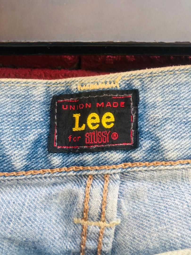 Japanese Brand Vintage Stussy Vs Lee Japanese Designer Fashion Style Size US 30 / EU 46 - 8 Thumbnail