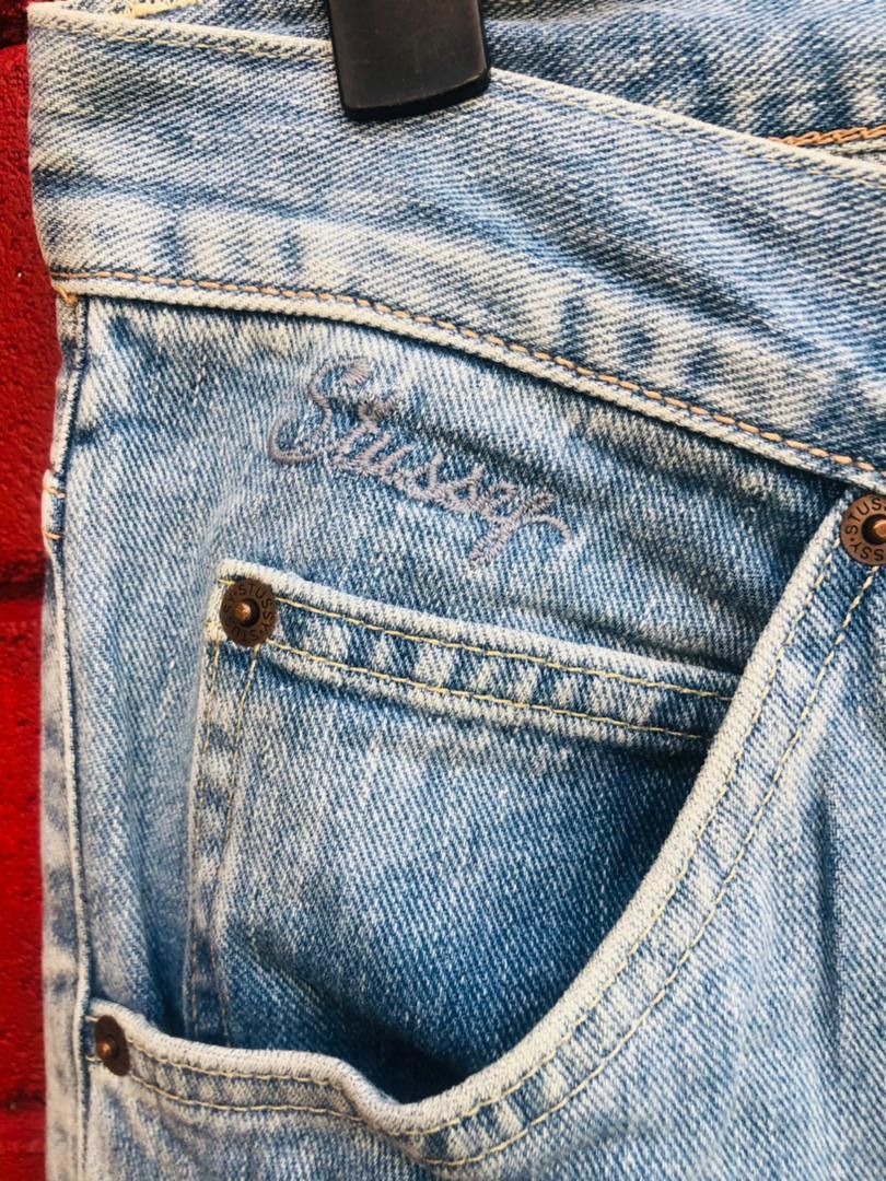 Japanese Brand Vintage Stussy Vs Lee Japanese Designer Fashion Style Size US 30 / EU 46 - 9 Thumbnail