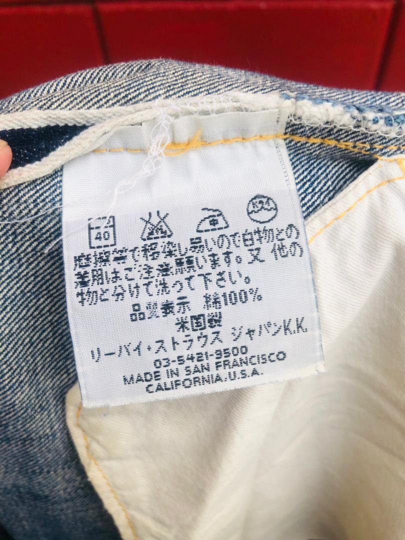 Japanese Brand Vintage Levis Big E Japanese Designer Fashion Style Size US 32 / EU 48 - 14 Thumbnail