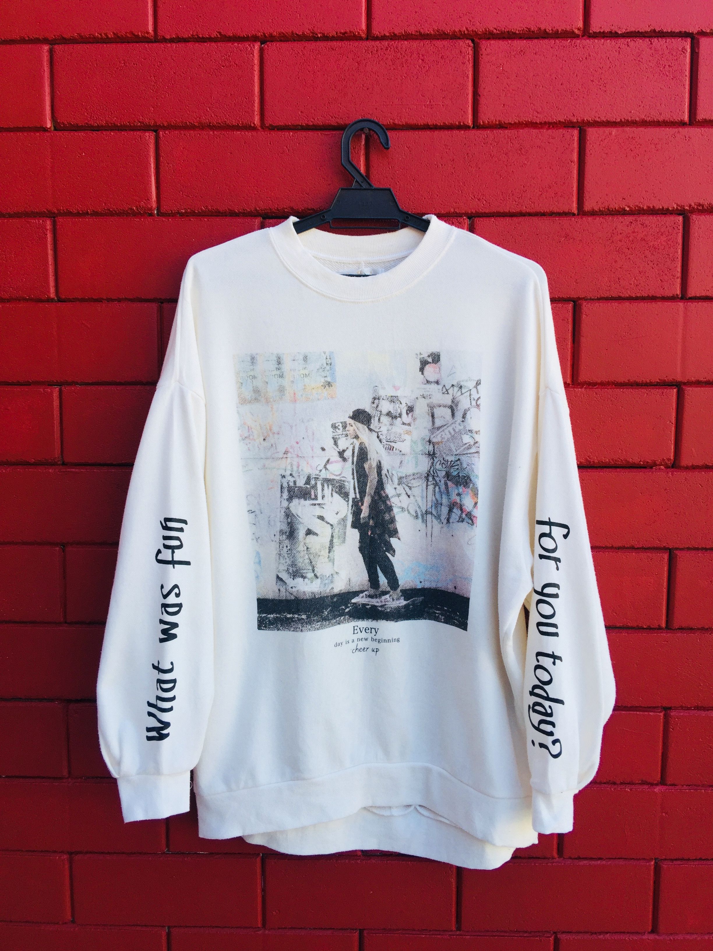 Japanese Brand × Vintage Skater Girl Cheer Up Japanese Fashion Travis Scott Style Size US L / EU 52-54 / 3 - 1 Thumbnail