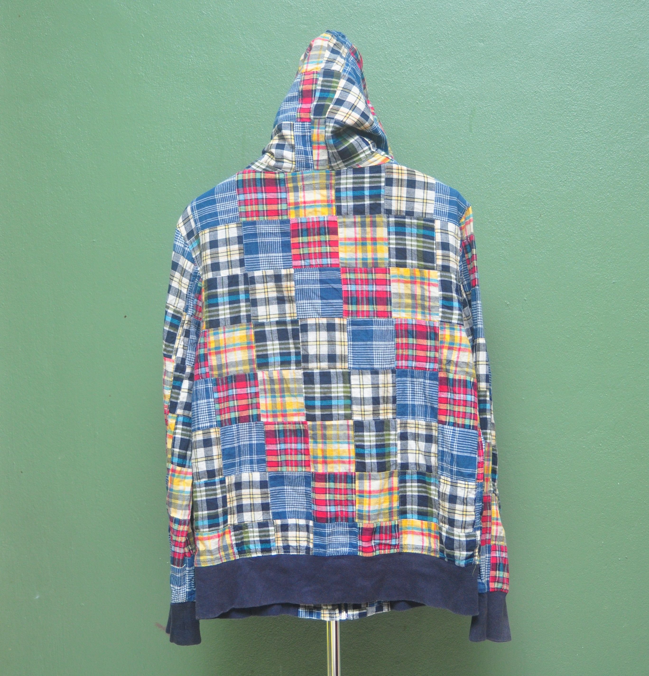 Designer × Japanese Brand Vintage Patchwork Multicolour Hoodie Travis Scott Style Size US M / EU 48-50 / 2 - 2 Thumbnail