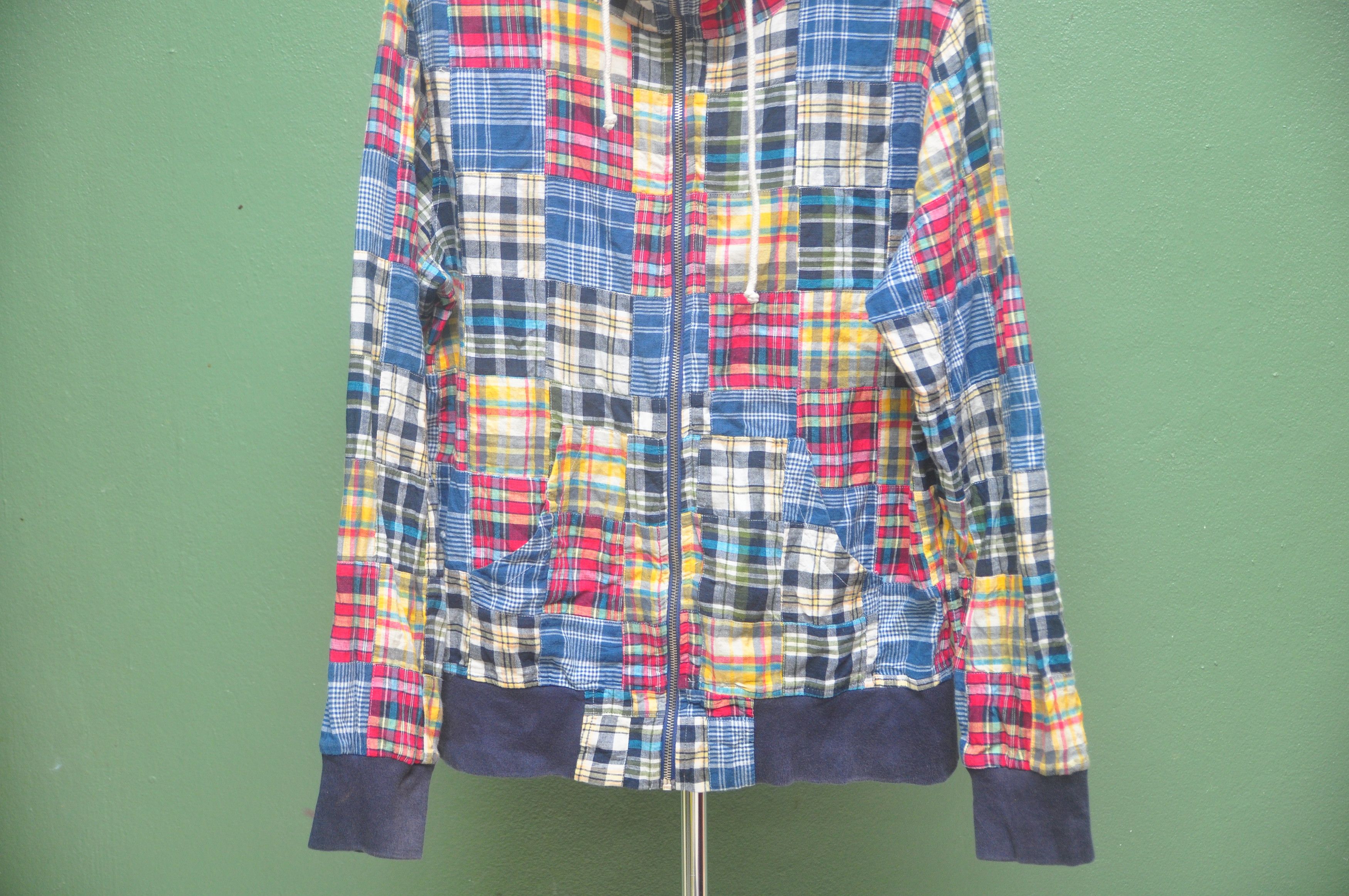 Designer × Japanese Brand Vintage Patchwork Multicolour Hoodie Travis Scott Style Size US M / EU 48-50 / 2 - 4 Thumbnail