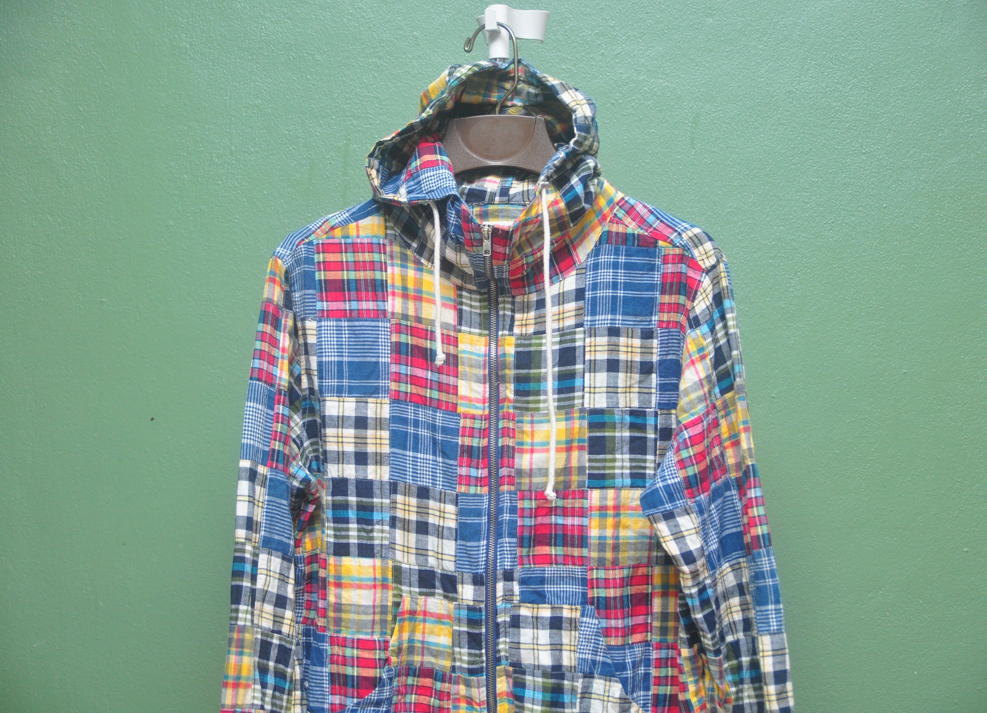 Designer × Japanese Brand Vintage Patchwork Multicolour Hoodie Travis Scott Style Size US M / EU 48-50 / 2 - 3 Thumbnail
