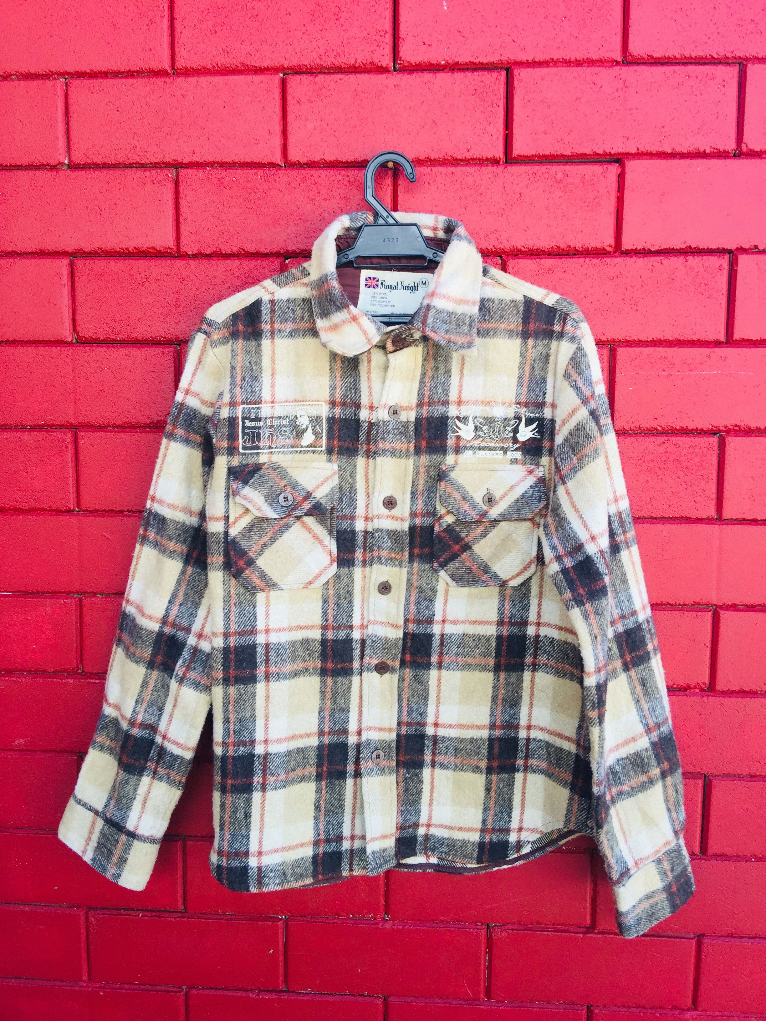Japanese Brand Vintage Royal Knight Travis Scott Fashion Style Size US M / EU 48-50 / 2 - 2 Thumbnail