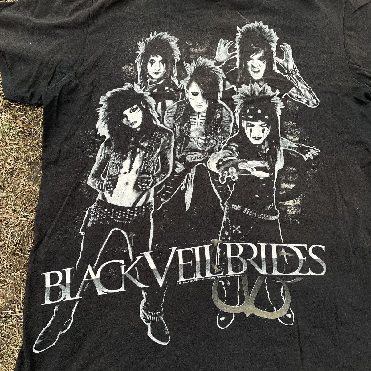Band Tees Vintage 90s 666 Skulls Sexy Vamp Dead Face Horror Tee 90s Size US M / EU 48-50 / 2 - 4 Thumbnail