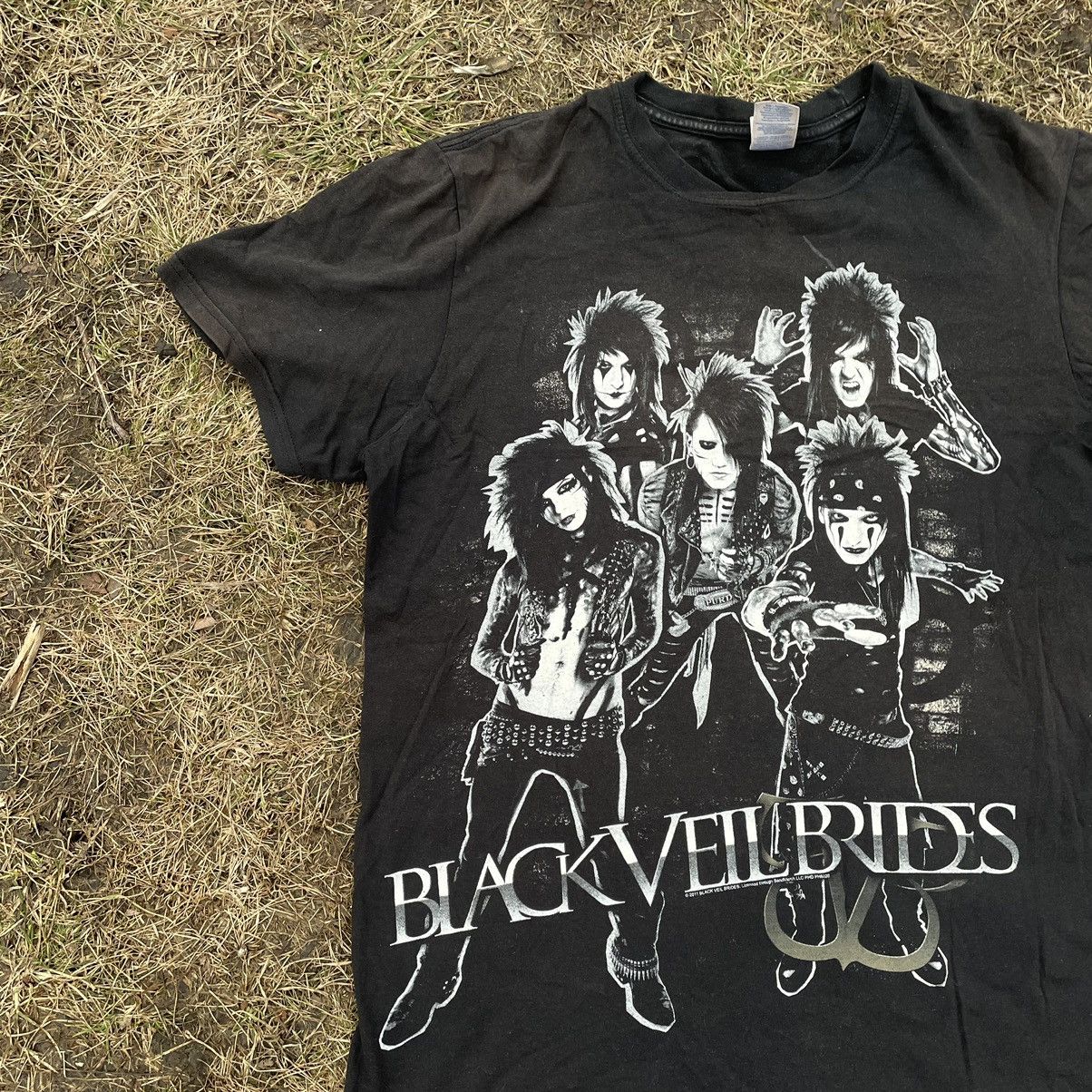 Band Tees Vintage 90s 666 Skulls Sexy Vamp Dead Face Horror Tee 90s Size US M / EU 48-50 / 2 - 3 Thumbnail
