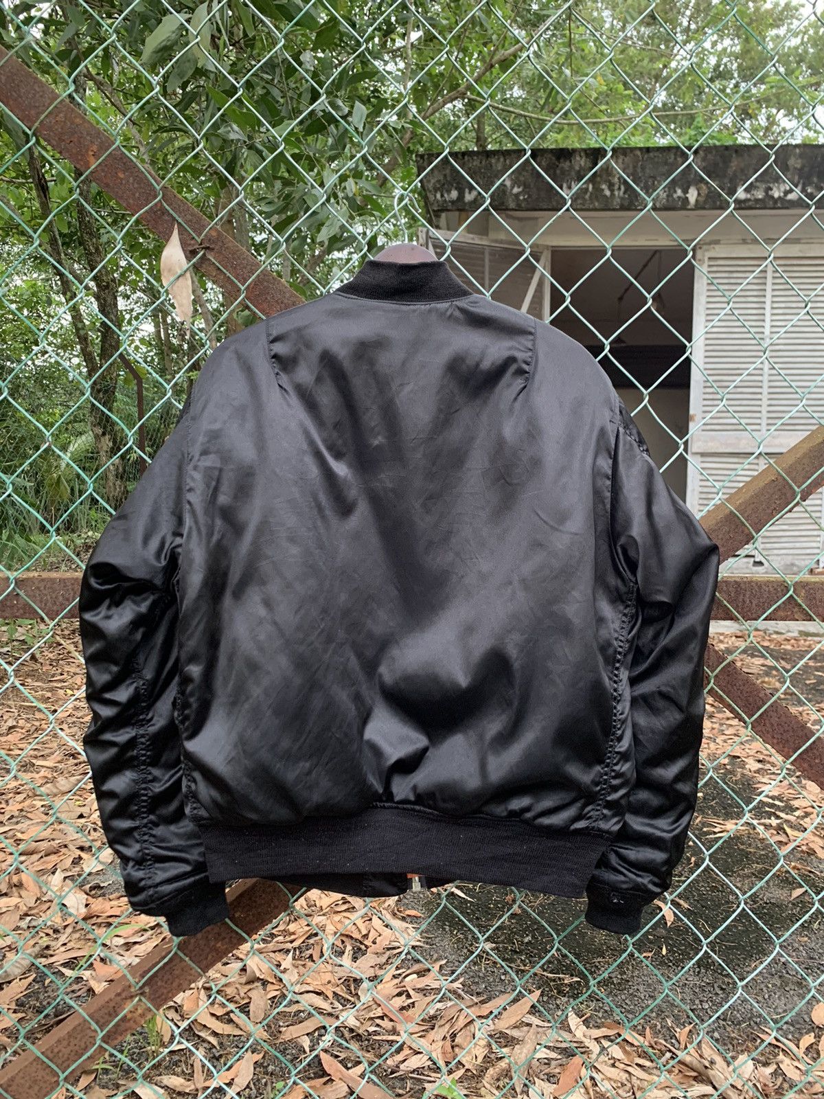Vintage 🪖Vintage MA1USAF J7 Man Intermediate Bomber Jacket Size US XL / EU 56 / 4 - 9 Thumbnail