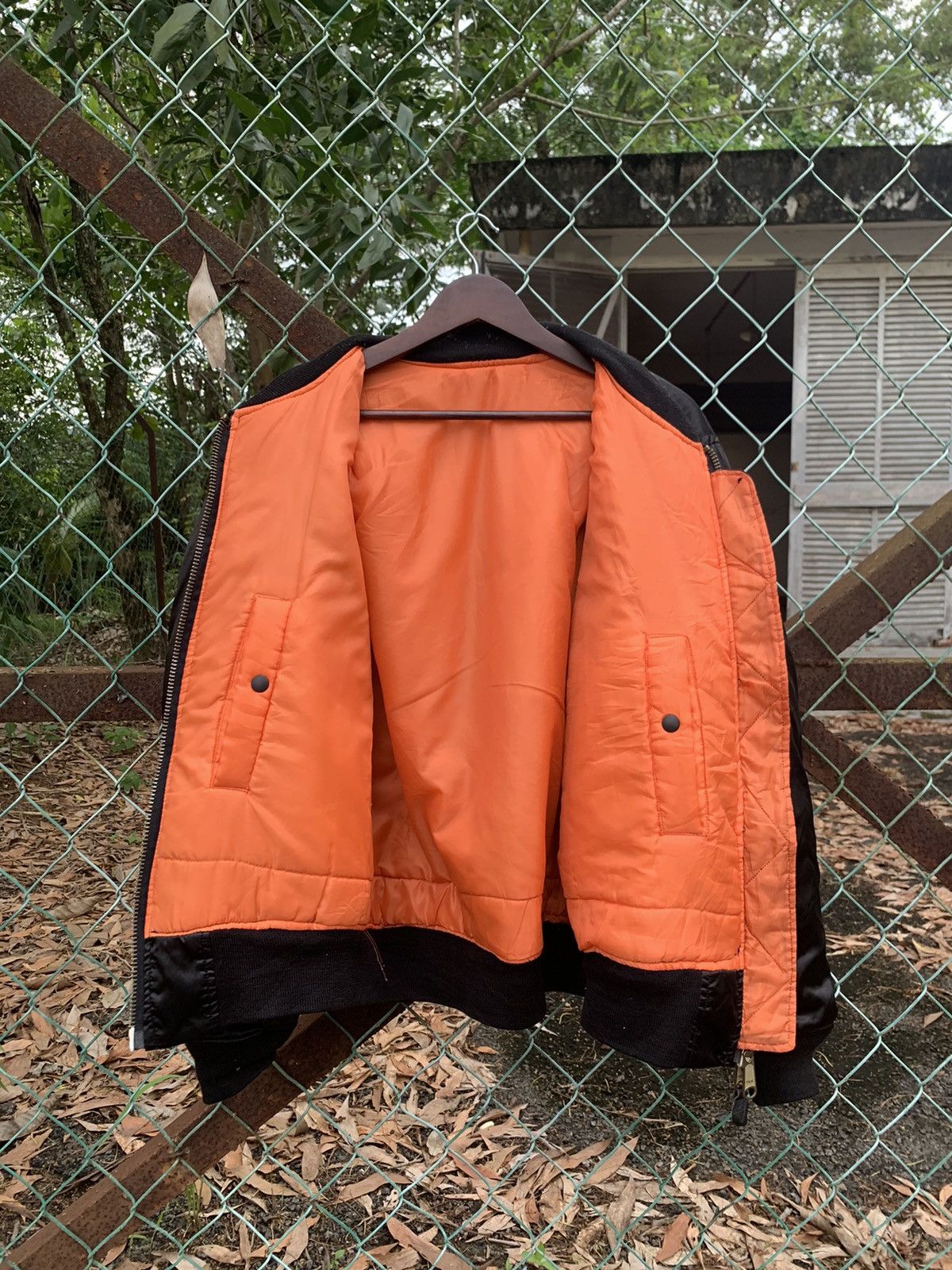 Vintage 🪖Vintage MA1USAF J7 Man Intermediate Bomber Jacket Size US XL / EU 56 / 4 - 7 Thumbnail