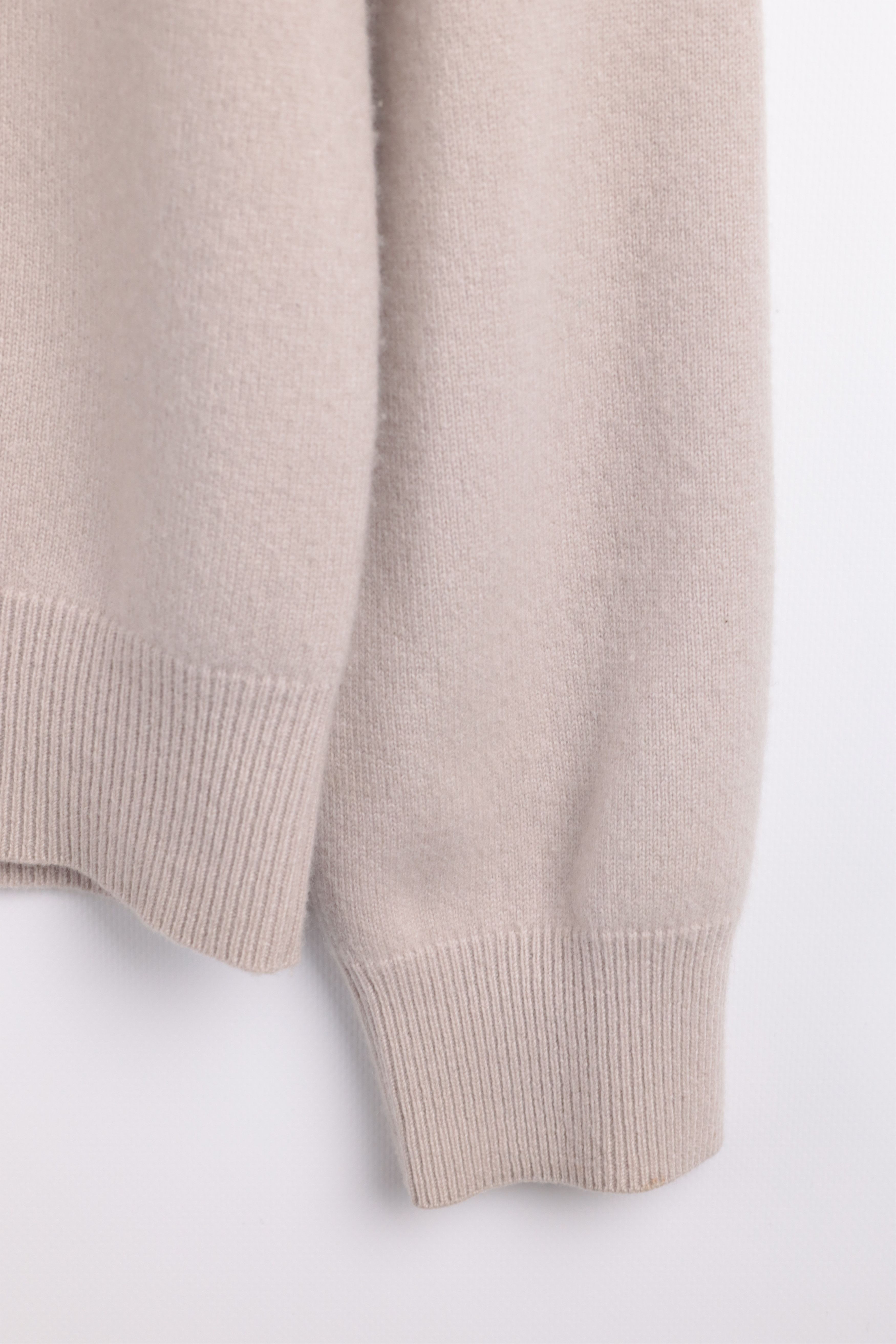 Designer × Hermes Hermes Beige Cashmere Buttoned Sweater Size US M / EU 48-50 / 2 - 6 Thumbnail