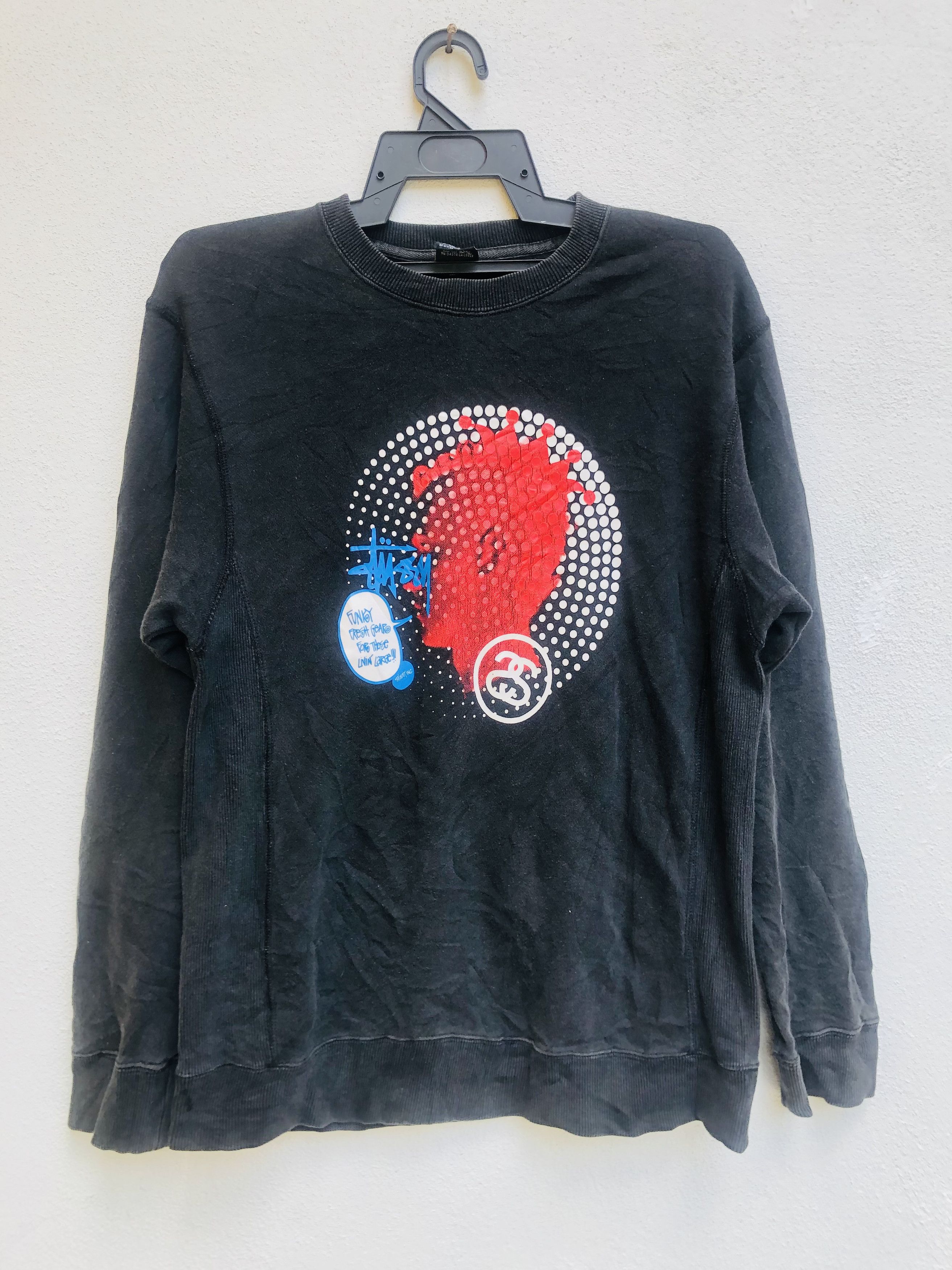 Stussy × Vintage Vintage Stussy Punk Head Japanese Designer Fashion Style Size US L / EU 52-54 / 3 - 1 Thumbnail