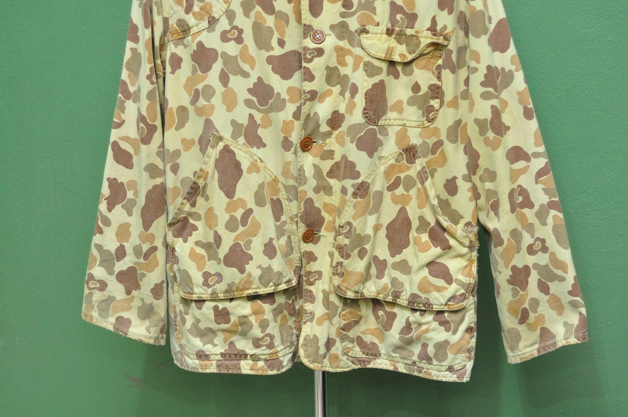Japanese Brand Vintage 50s 60s Black Sheep Camoflage Designer Fashion Style Size US L / EU 52-54 / 3 - 4 Thumbnail
