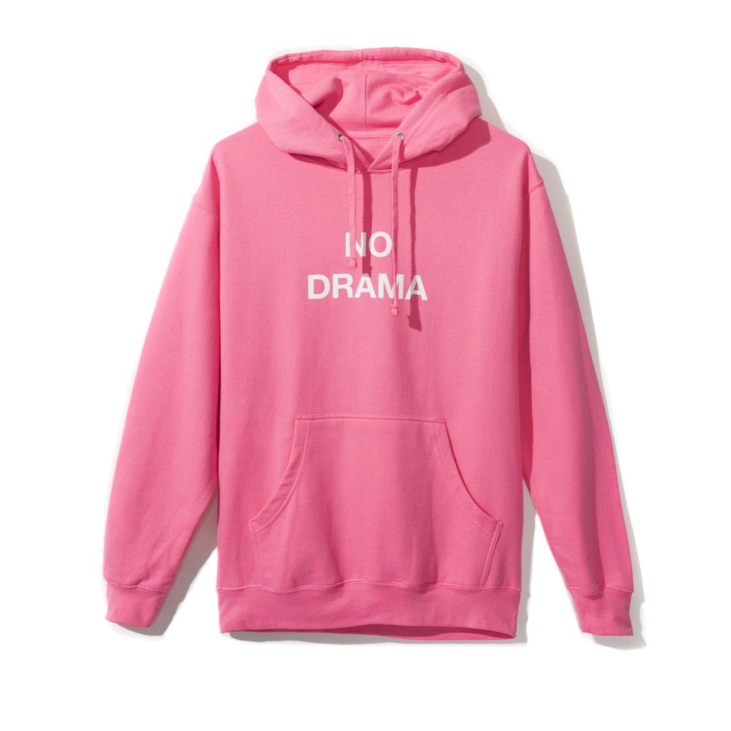 Anti Social Social Club DS ASSC White No Drama Dramatic Pink Hoodie Supreme Bape Size US S / EU 44-46 / 1 - 6 Thumbnail
