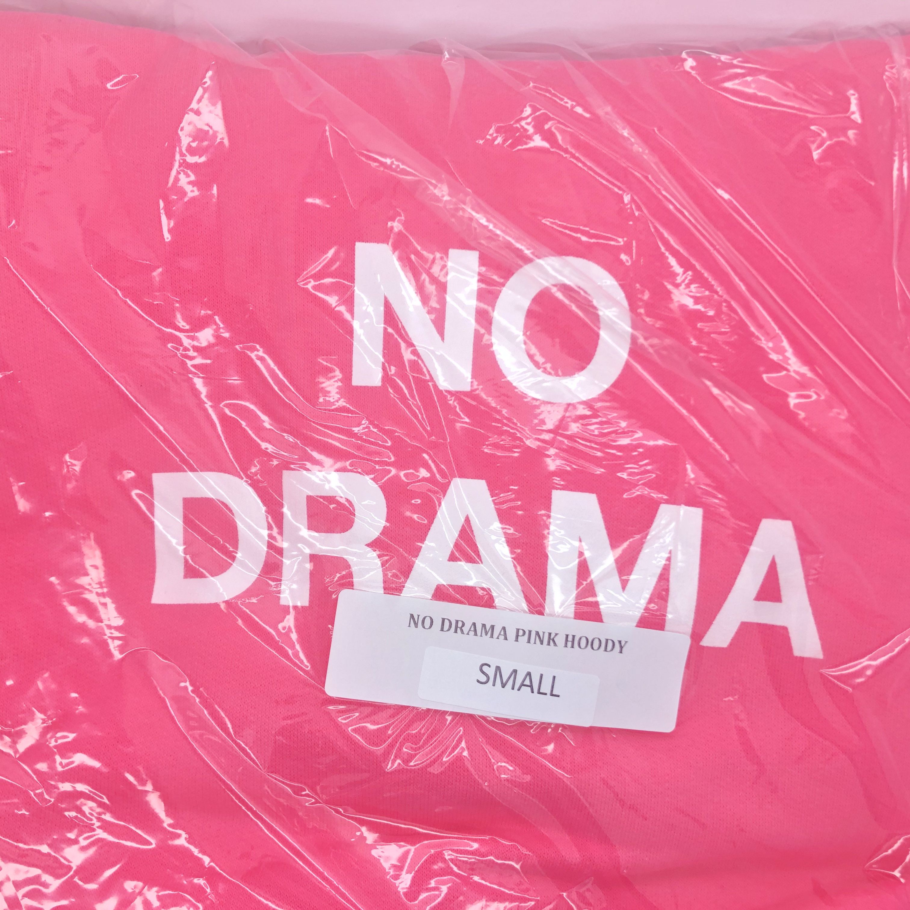 Anti Social Social Club DS ASSC White No Drama Dramatic Pink Hoodie Supreme Bape Size US S / EU 44-46 / 1 - 2 Thumbnail