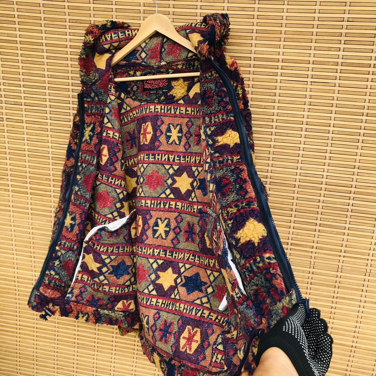 Designer × Japanese Brand Rare Raton Laueur Fleece native abstract multicolor oversize Size US M / EU 48-50 / 2 - 12 Thumbnail
