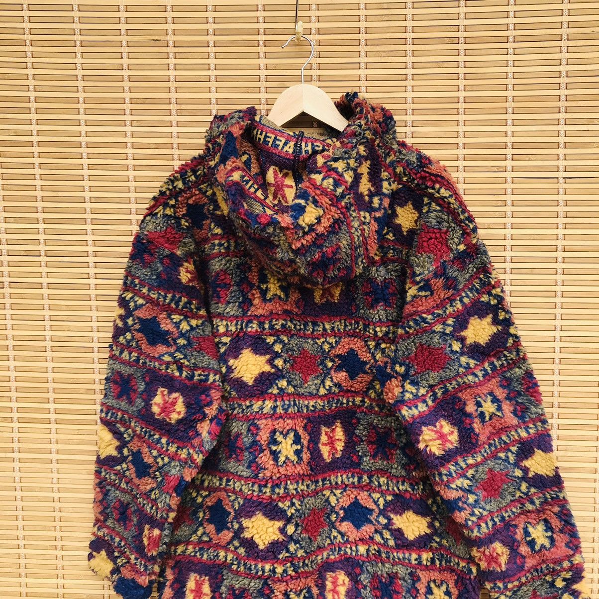 Designer × Japanese Brand Rare Raton Laueur Fleece native abstract multicolor oversize Size US M / EU 48-50 / 2 - 14 Thumbnail