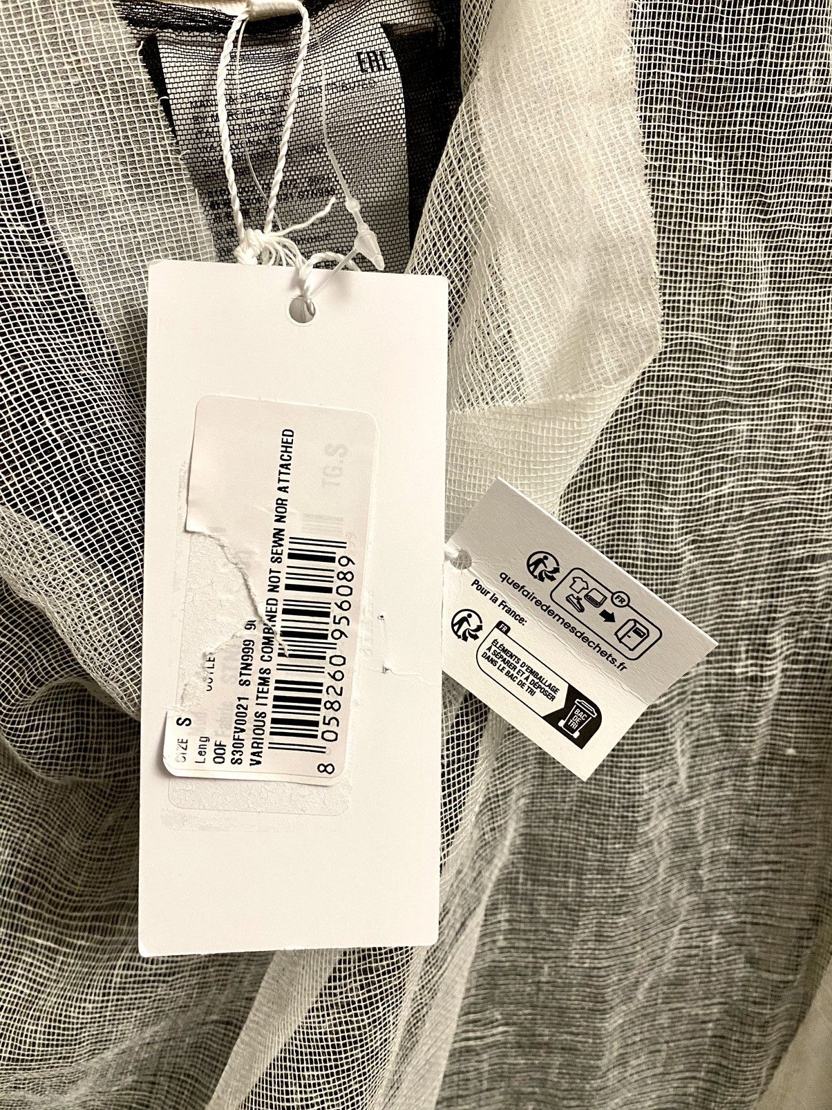 Maison Margiela Margiela Tull & gaze layers top S runway line Size S / US 4 / IT 40 - 3 Thumbnail