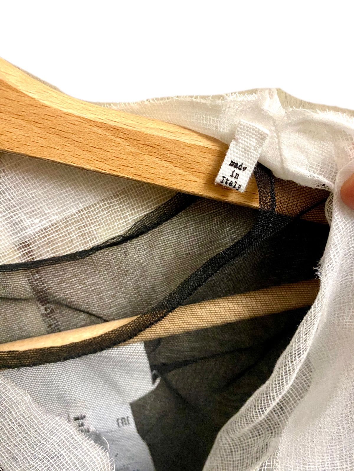 Maison Margiela Margiela Tull & gaze layers top S runway line Size S / US 4 / IT 40 - 9 Thumbnail