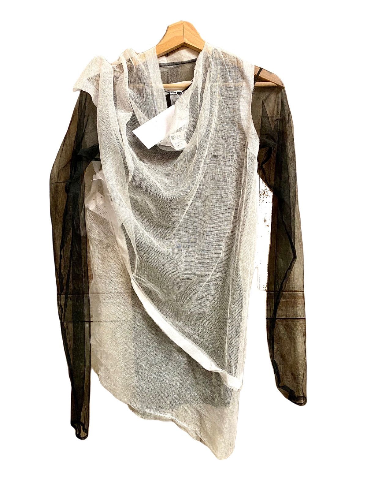 Maison Margiela Margiela Tull & gaze layers top S runway line Size S / US 4 / IT 40 - 1 Thumbnail