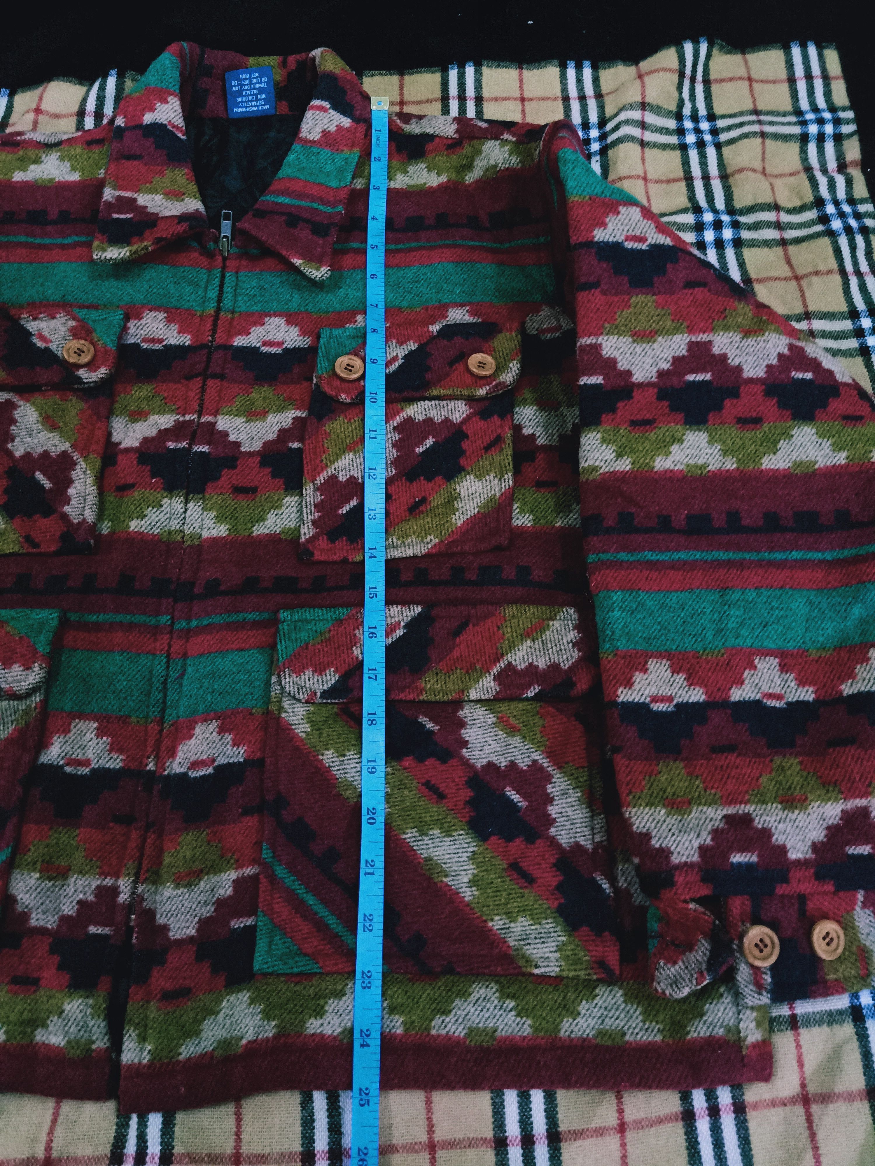 Other HERALD TRIBUNE AZTEC NAVAJO PATTERN WESTERN WOOL JACKET Size US L / EU 52-54 / 3 - 7 Thumbnail
