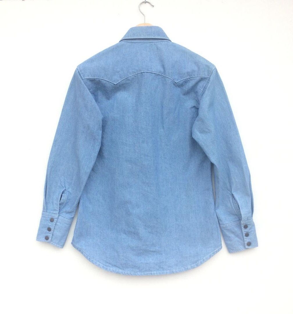 Denime × Japanese Brand × Vintage Vintage 80’s Chambray western Vicerer Denim Size US M / EU 48-50 / 2 - 6 Thumbnail