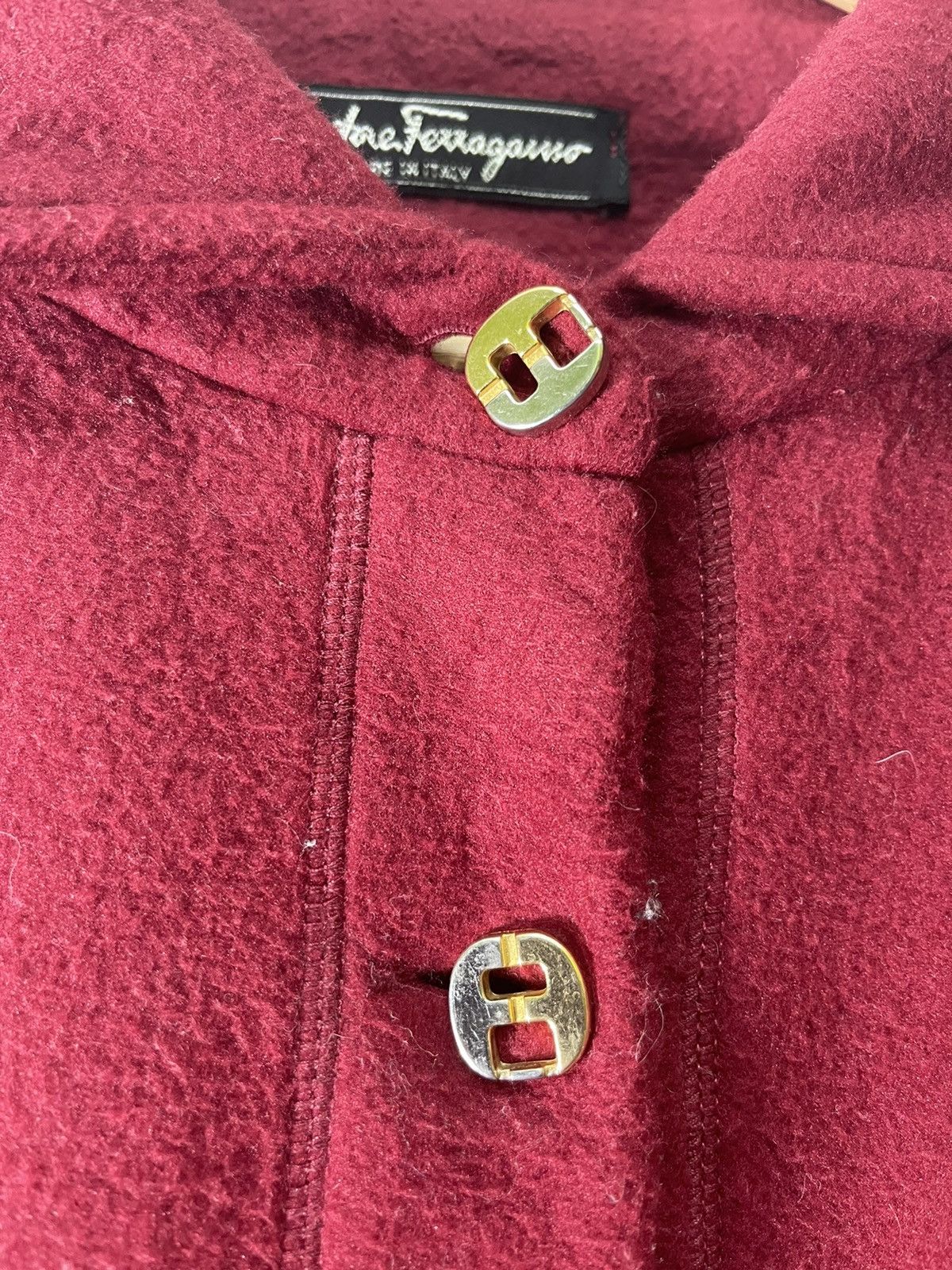 VINTAGE SALVATORE FERRAGAMO LONG JACKET