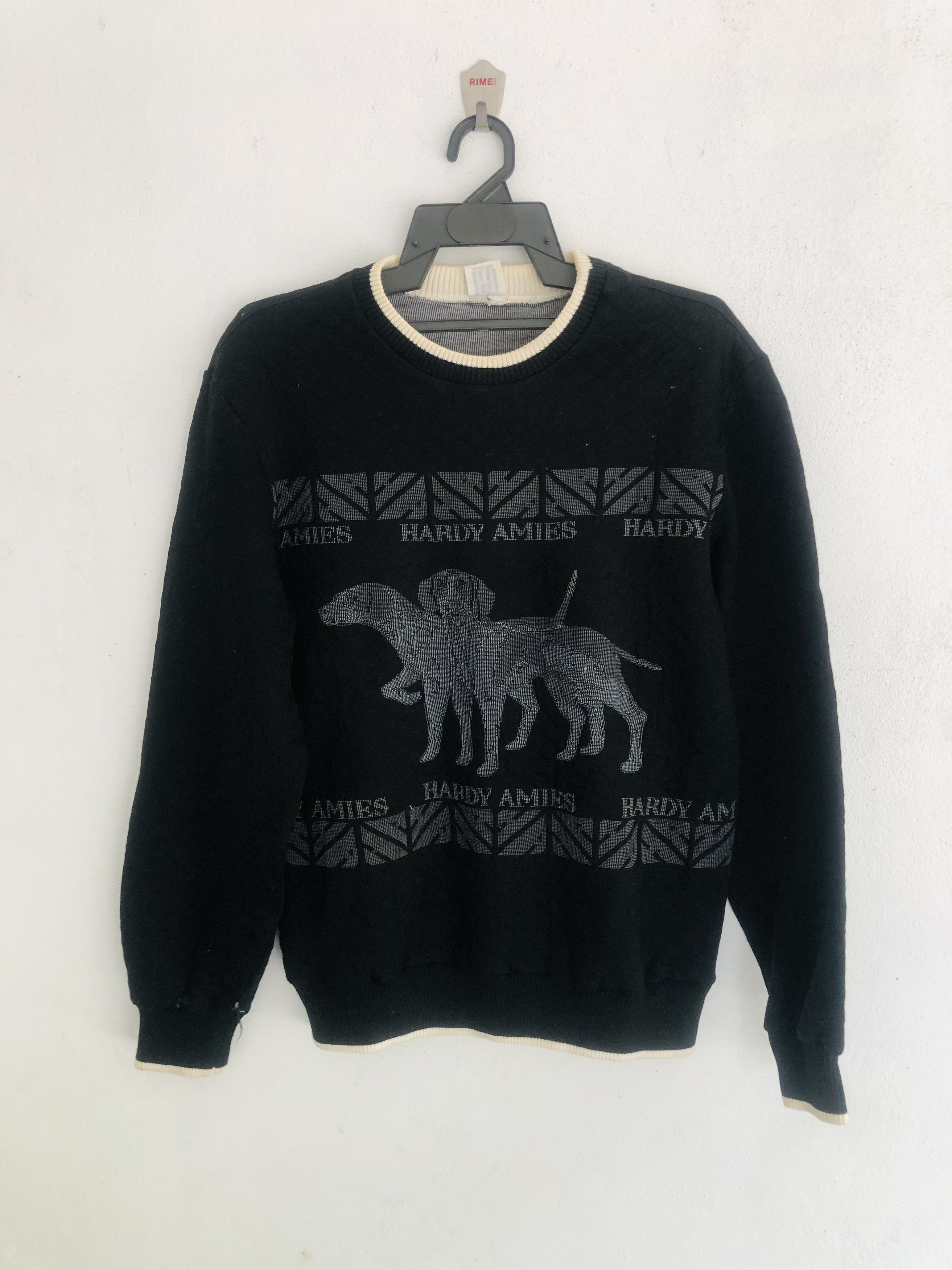 Hardy Amies × Japanese Brand Vintage Hardy Amies Sweatshirt Japanese Style Size US M / EU 48-50 / 2 - 1 Thumbnail