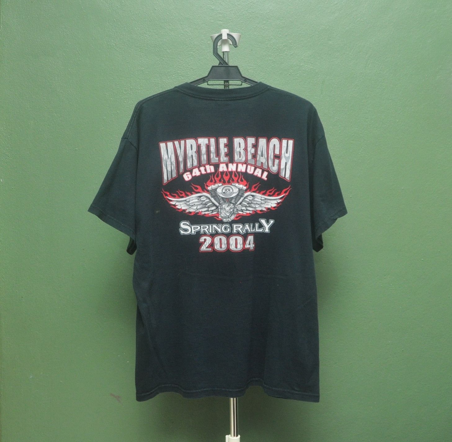 Japanese Brand × Vintage Vintage Myrtle Beach Bike Week Spring Rally T-Shirt Size US L / EU 52-54 / 3 - 2 Thumbnail