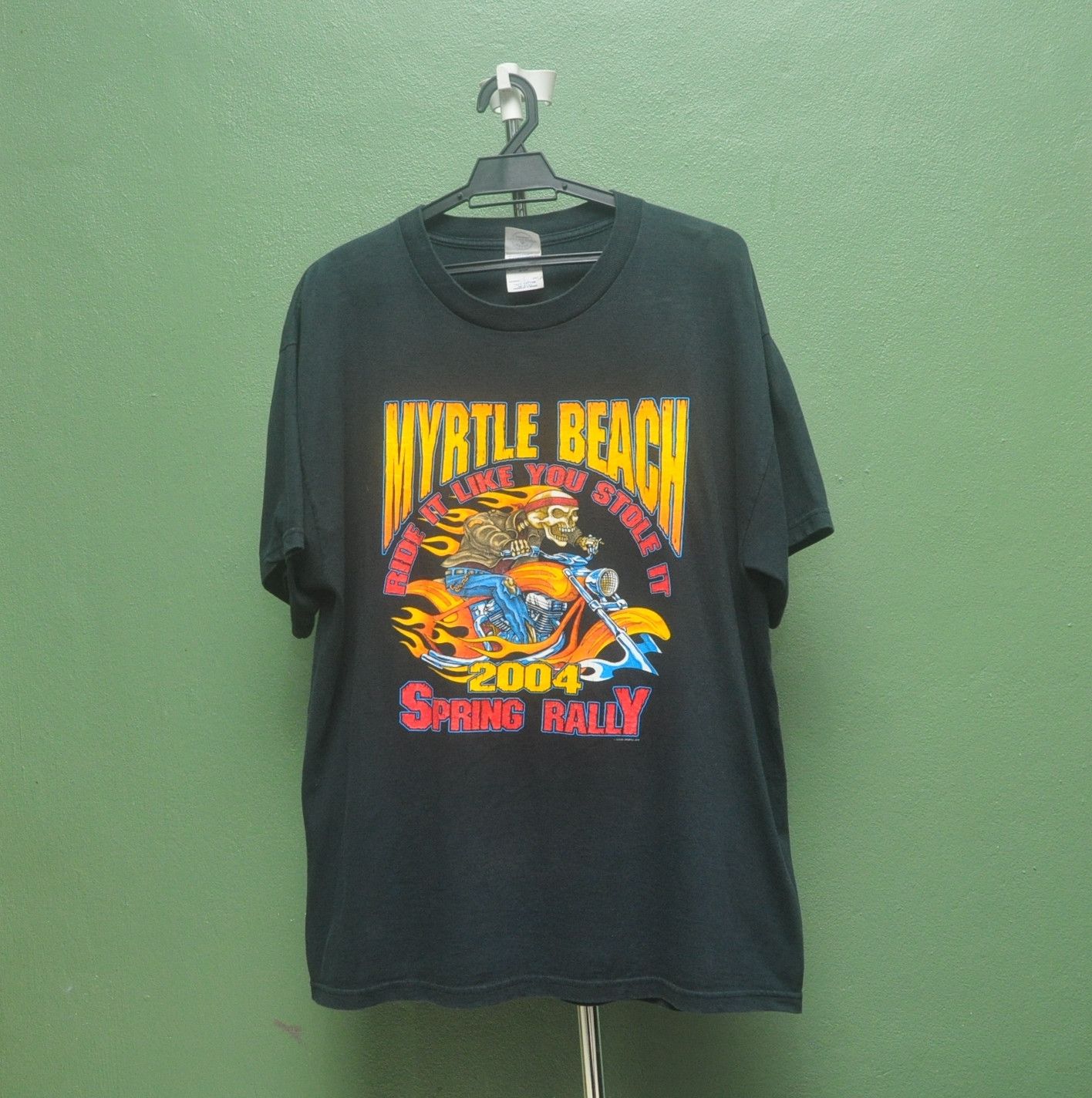 Japanese Brand × Vintage Vintage Myrtle Beach Bike Week Spring Rally T-Shirt Size US L / EU 52-54 / 3 - 1 Thumbnail